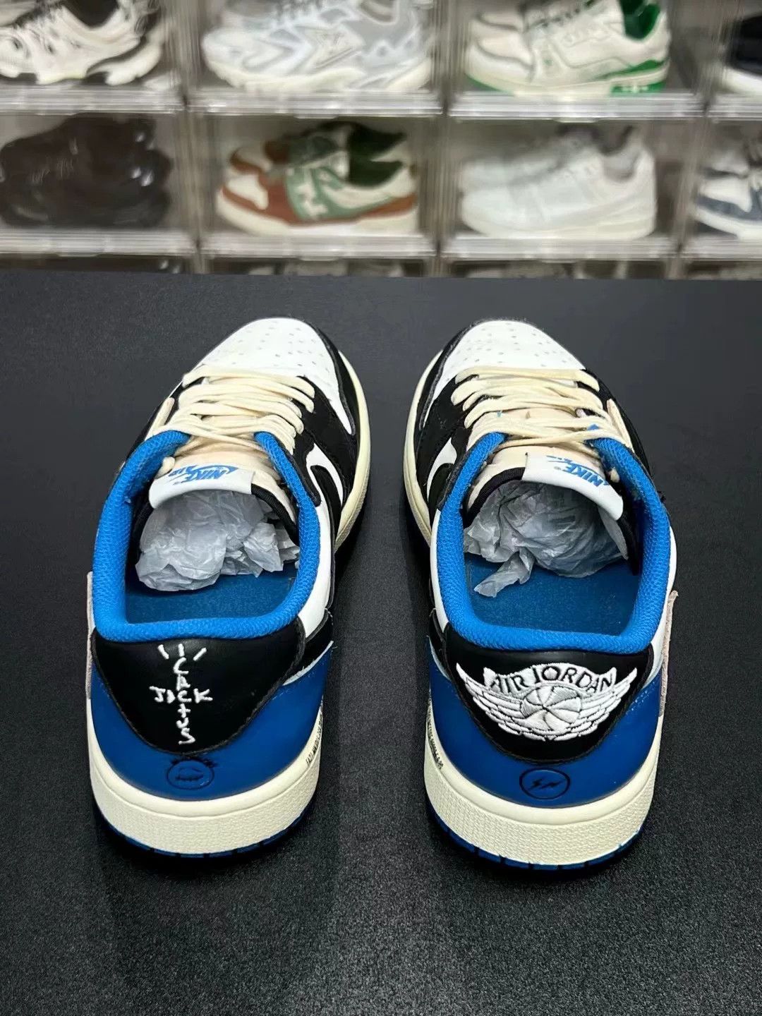 Nike Nike AJ X Travis Scott X Fragment Desgng low top sneakers Size US 7 / EU 40 - 6 Thumbnail