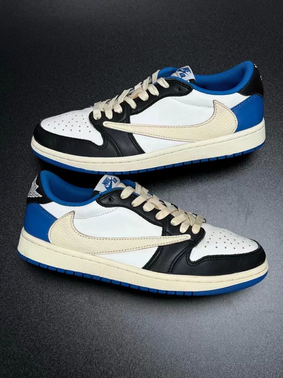 Nike Nike AJ X Travis Scott X Fragment Desgng low top sneakers Size US 7 / EU 40 - 4 Thumbnail