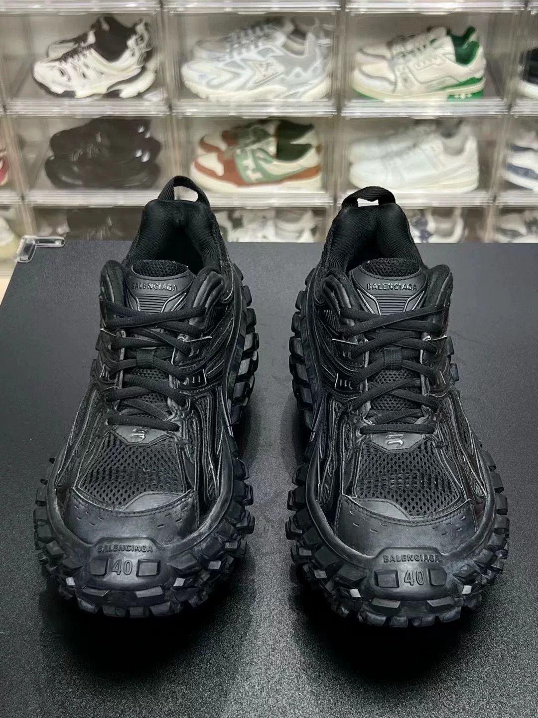 Balenciaga Balenciaga Black Shoes Low Top Size US S / EU 44-46 / 1 - 2 Thumbnail