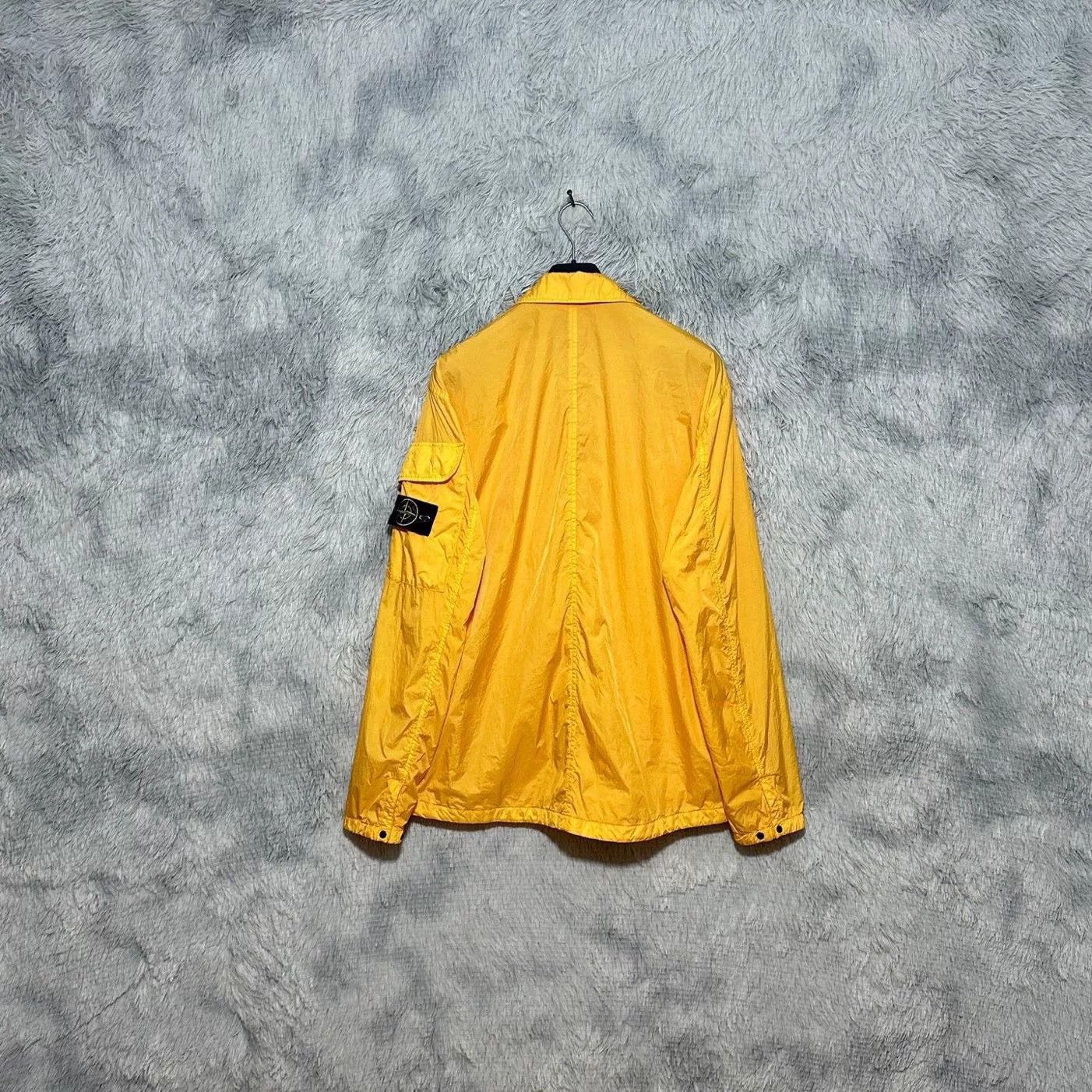 Stone Island Stone Island Yellow Jacket Outerwear Size US XL / EU 56 / 4 - 2 Thumbnail
