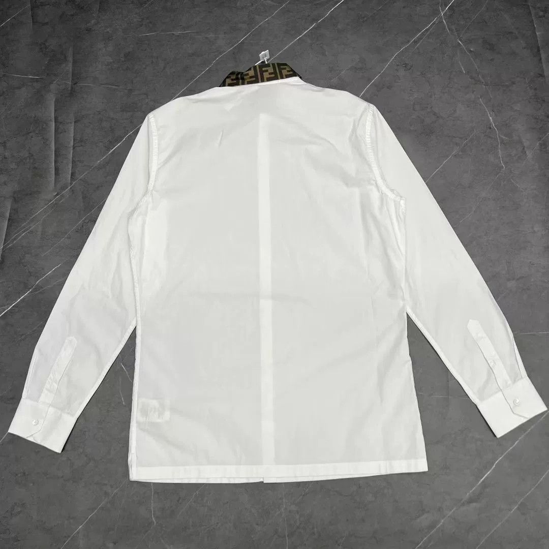 Fendi Fendi Long Sleeve Shirt Casual Size US S / EU 44-46 / 1 - 2 Thumbnail