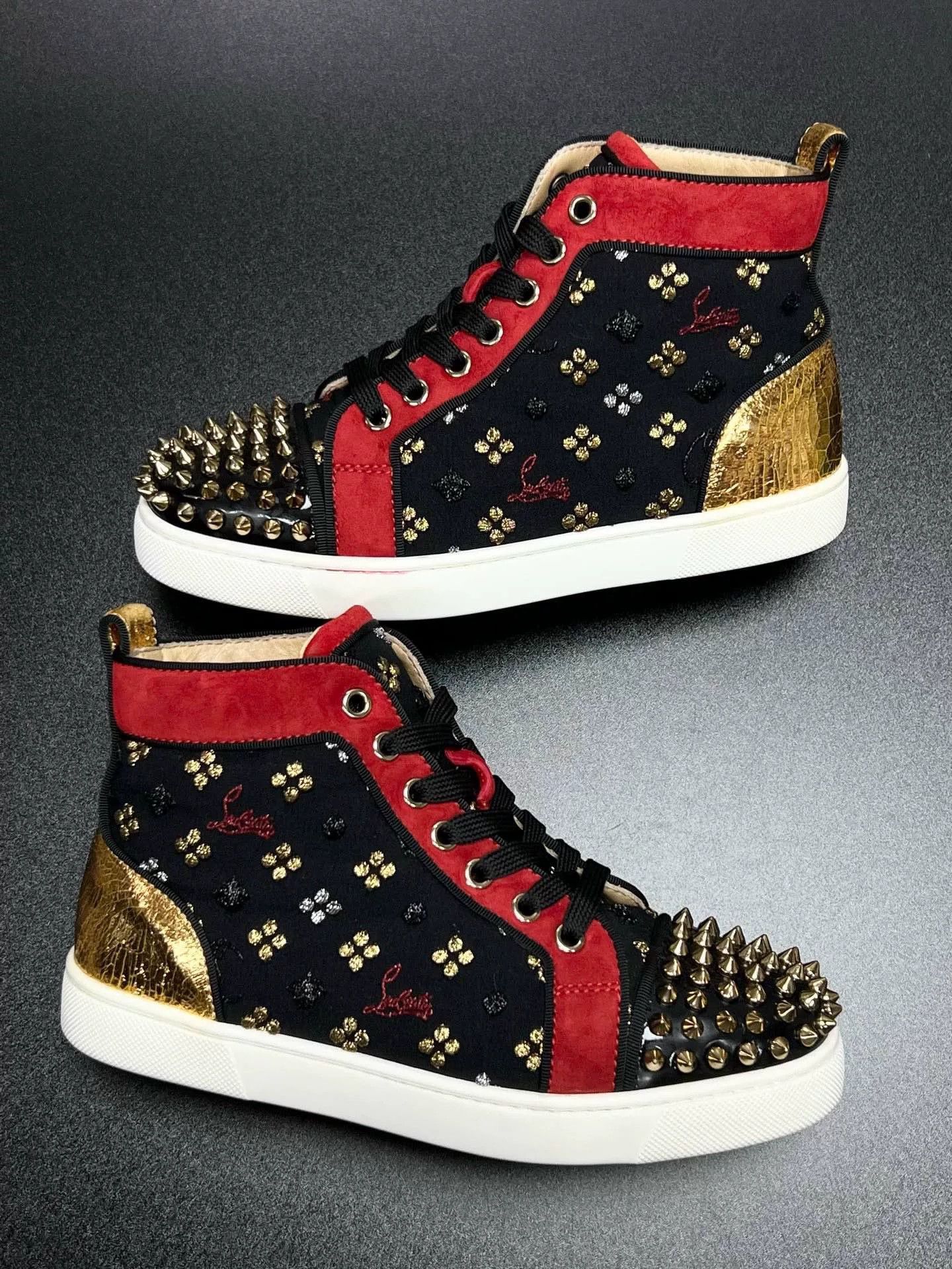 Christian Louboutin Shoes Sneakers Low Top High Top 37 Size US 7 / IT 37 - 5 Thumbnail