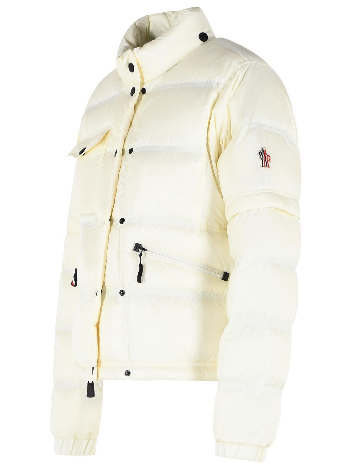Moncler Grenoble MONCLER GRENOBLE 'Mauduits' Ivory White Polyamide Down Jacket Size XS / US 0-2 / IT 36-38 - 2 Thumbnail