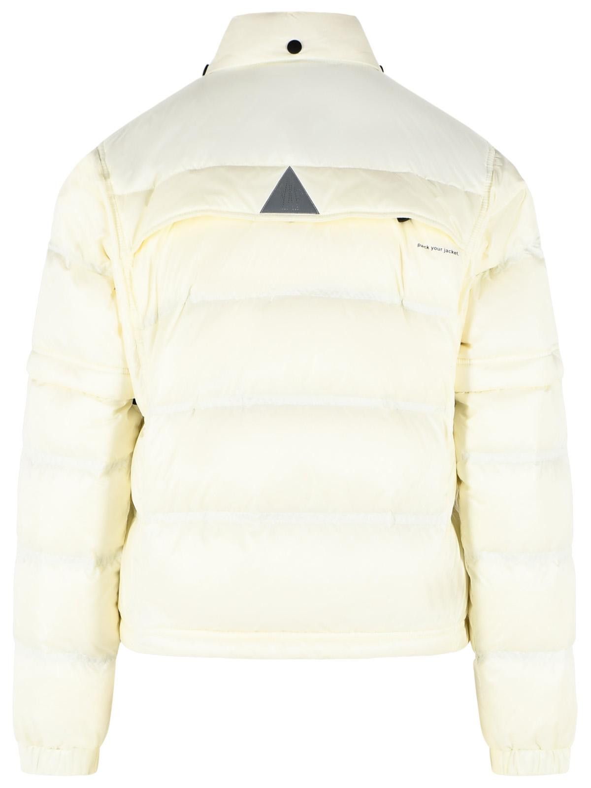 Moncler Grenoble MONCLER GRENOBLE 'Mauduits' Ivory White Polyamide Down Jacket Size M / US 6-8 / IT 42-44 - 3 Thumbnail