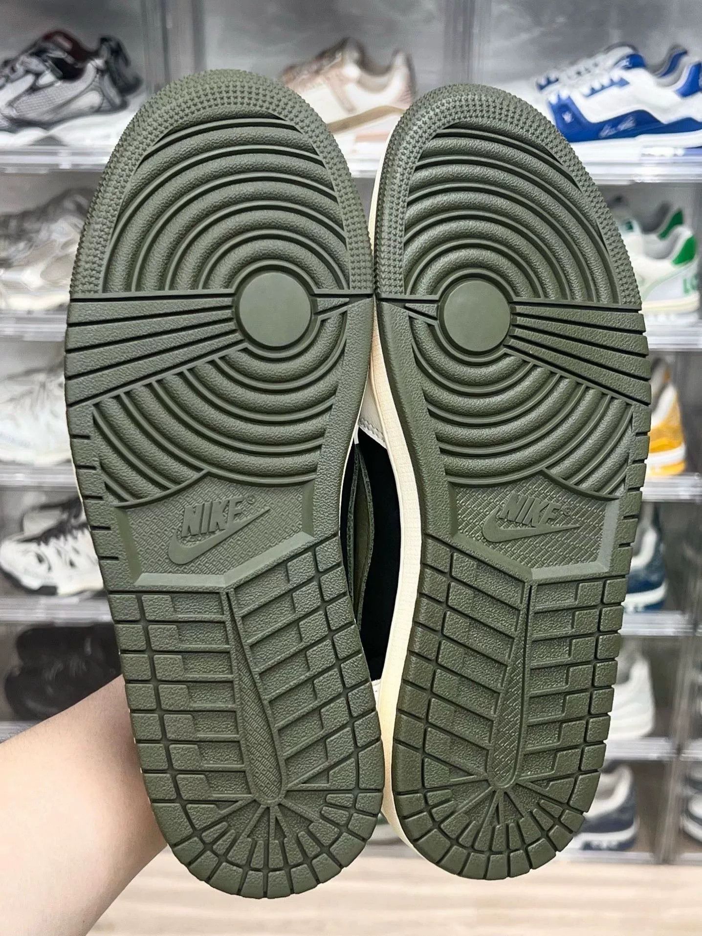 Nike Nike Green Designer Casual Streetwear Size US 10 / EU 43 - 8 Thumbnail