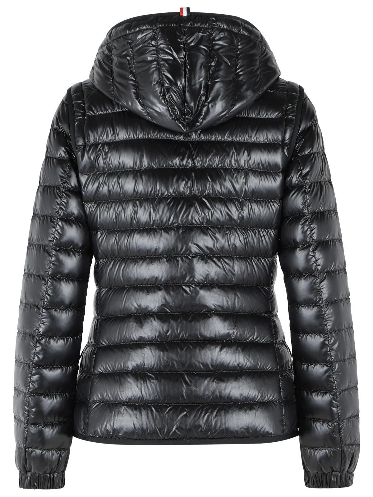 Moncler Grenoble MONCLER GRENOBLE Black 2-In-1 'Karura' Hooded Down Jacket Size S / US 4 / IT 40 - 3 Thumbnail