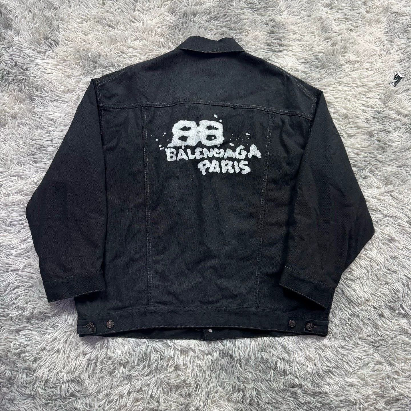Balenciaga Balenciaga Denim Jacket Outerwear Size US XS / EU 42 / 0 - 5 Thumbnail