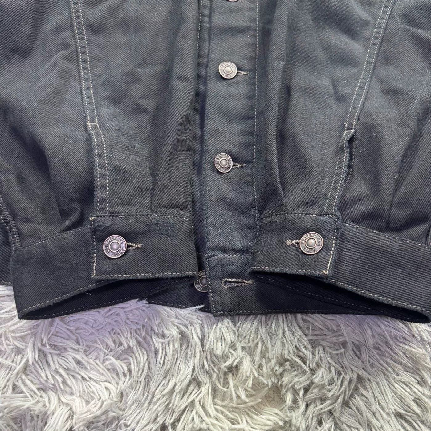 Balenciaga Balenciaga Denim Jacket Outerwear Size US XS / EU 42 / 0 - 4 Thumbnail