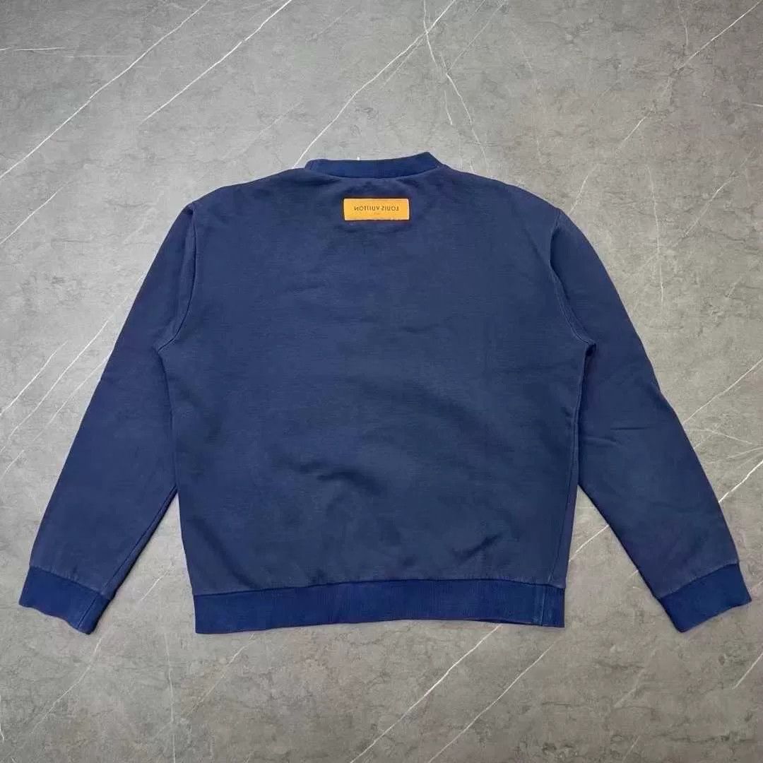 Louis Vuitton Louis Vuitton Blue Sweatshirt Pullover Size US S / EU 44-46 / 1 - 2 Thumbnail
