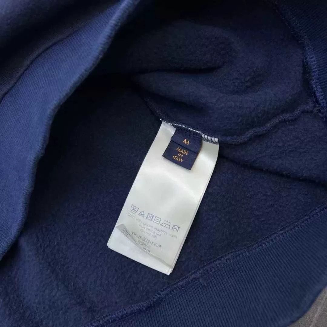 Louis Vuitton Louis Vuitton Blue Sweatshirt Pullover Size US S / EU 44-46 / 1 - 5 Thumbnail