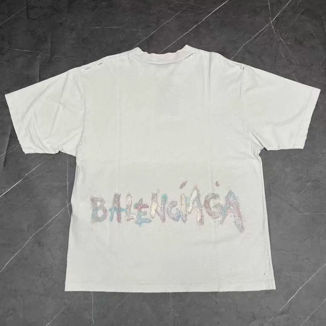 Balenciaga Balenciaga Pink T-Shirt Casual Size US L / EU 52-54 / 3 - 2 Thumbnail
