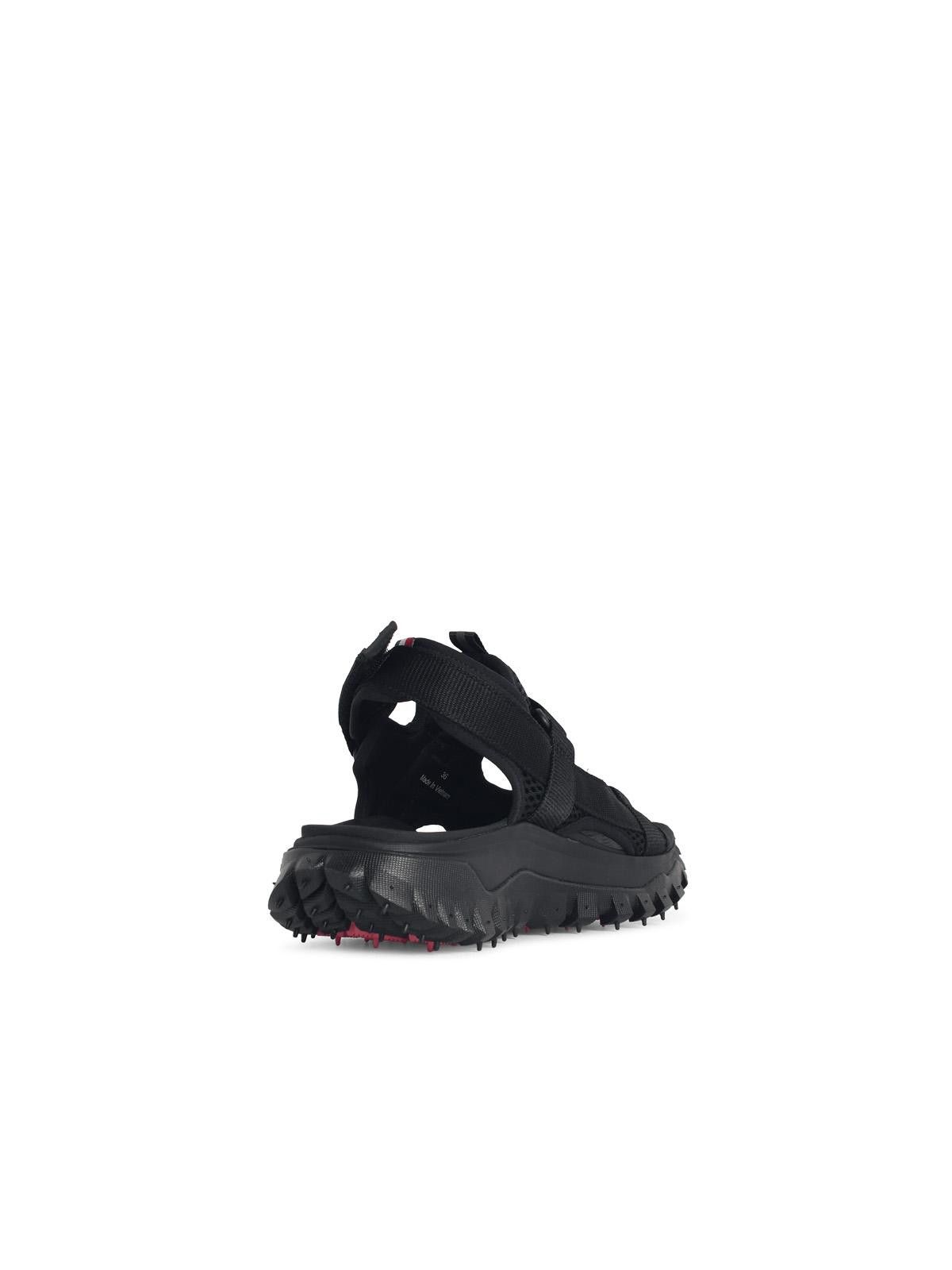 Moncler MONCLER Trailgrip Vela' Black Polyamide Sandals Size US 11 / IT 41 - 3 Thumbnail