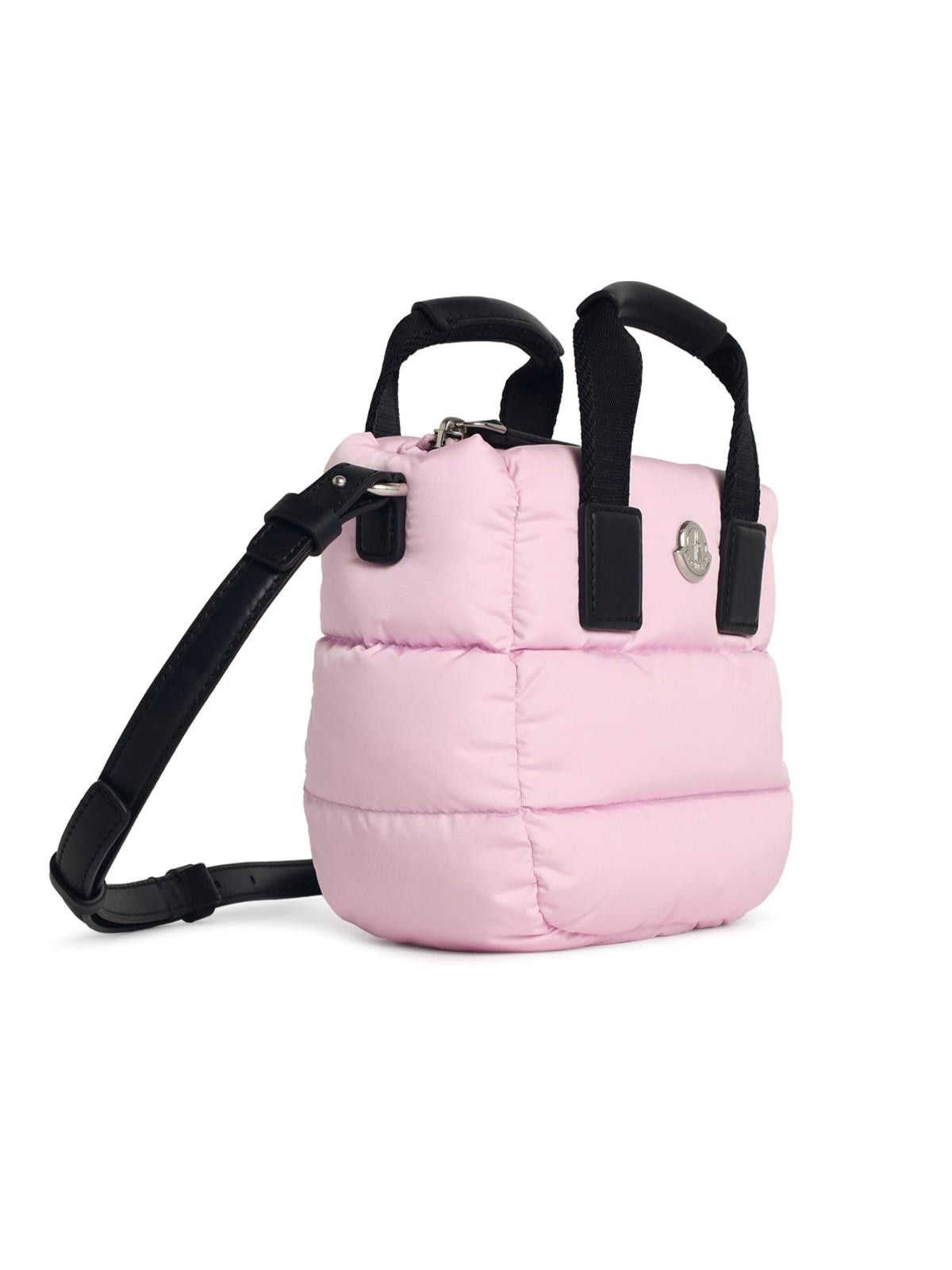 Moncler MONCLER 'Micro Caradoc' Light Pink Polyamide Tote Bag Size ONE SIZE - 2 Thumbnail