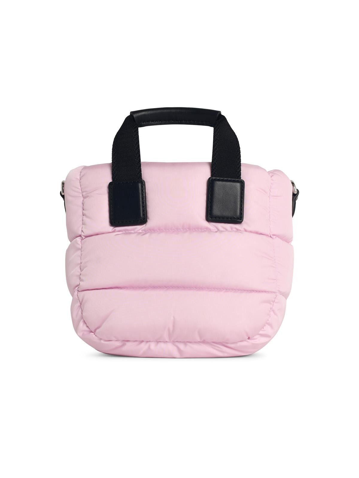 Moncler MONCLER 'Micro Caradoc' Light Pink Polyamide Tote Bag Size ONE SIZE - 3 Thumbnail