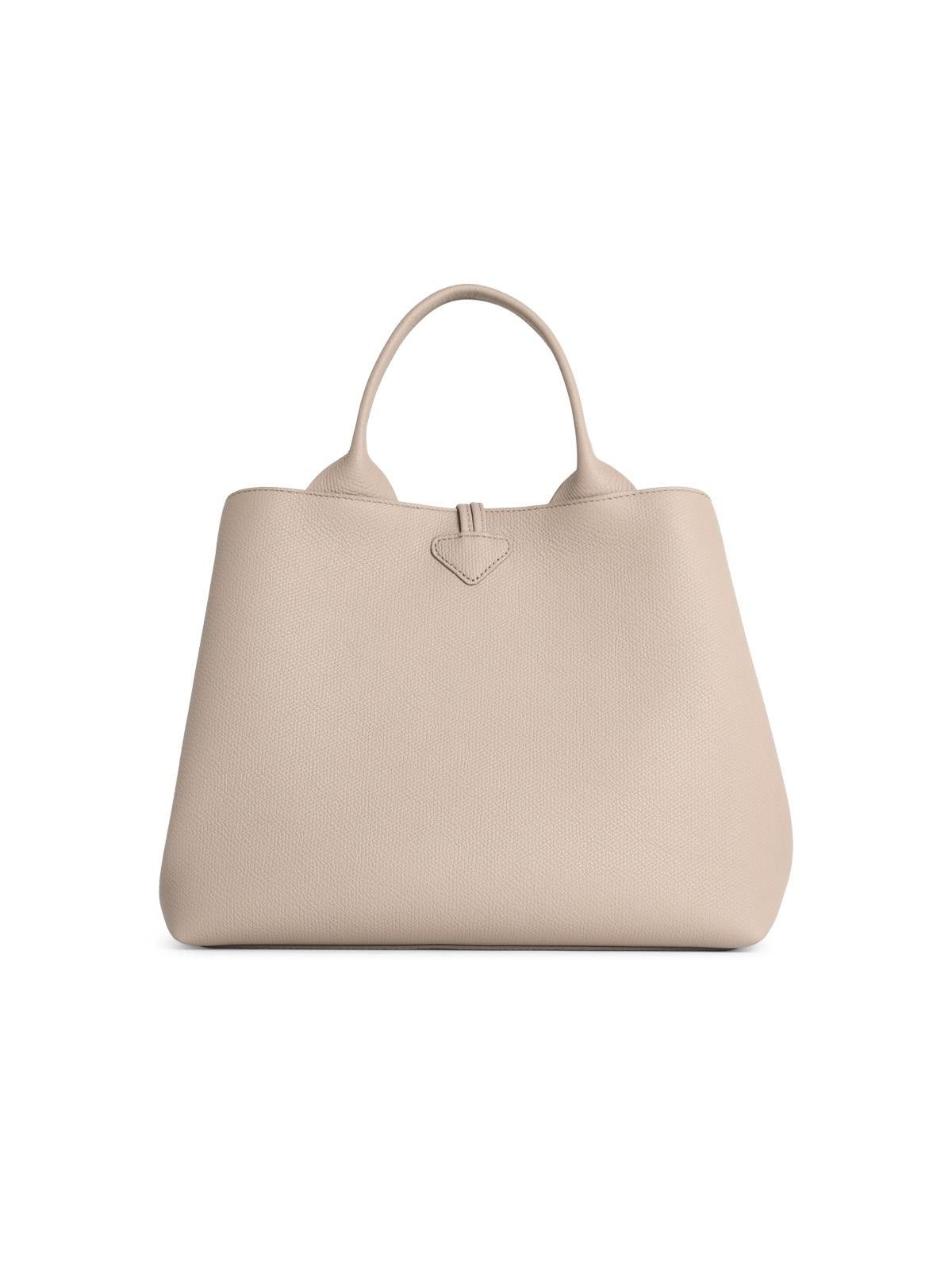 Longchamp LONGCHAMP Bag With 'L Le Roseau' Handle In Clay Leather Size ONE SIZE - 3 Thumbnail
