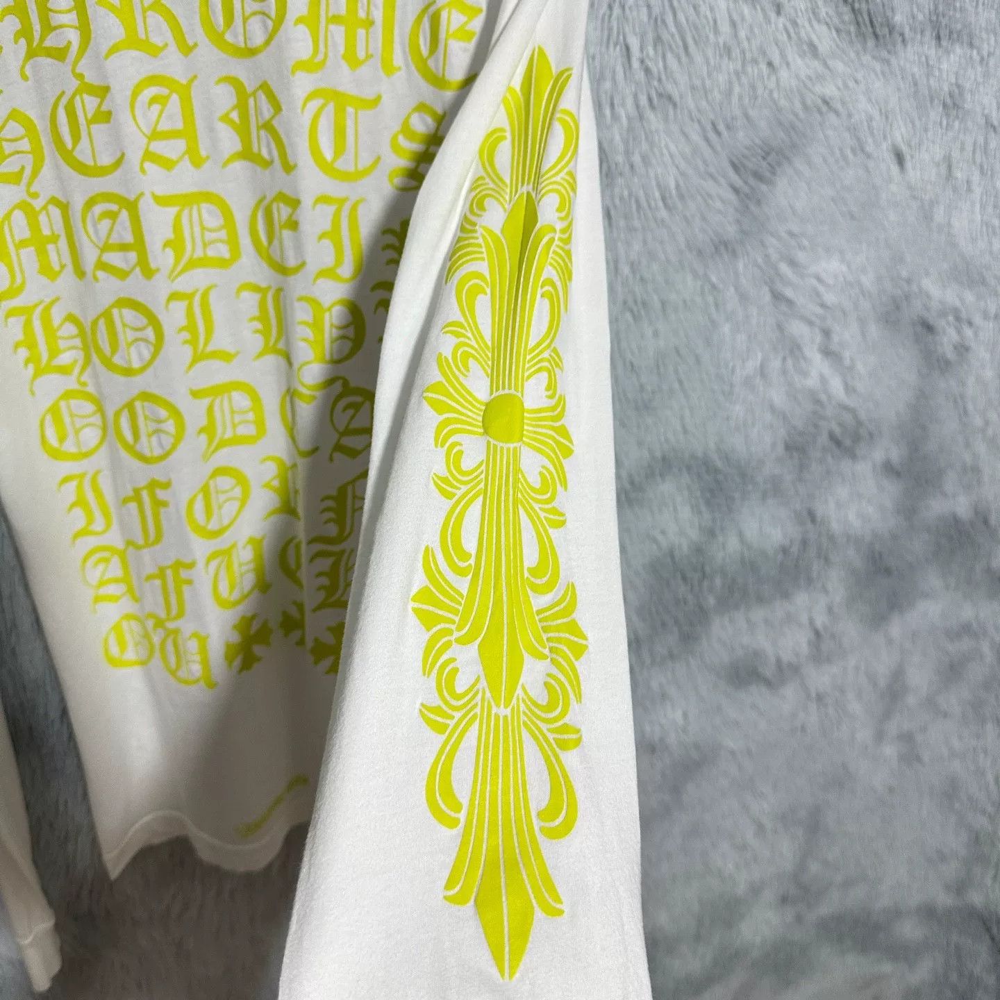 Chrome Hearts Chrome Hearts Yellow Designer Casual Size US S / EU 44-46 / 1 - 8 Thumbnail