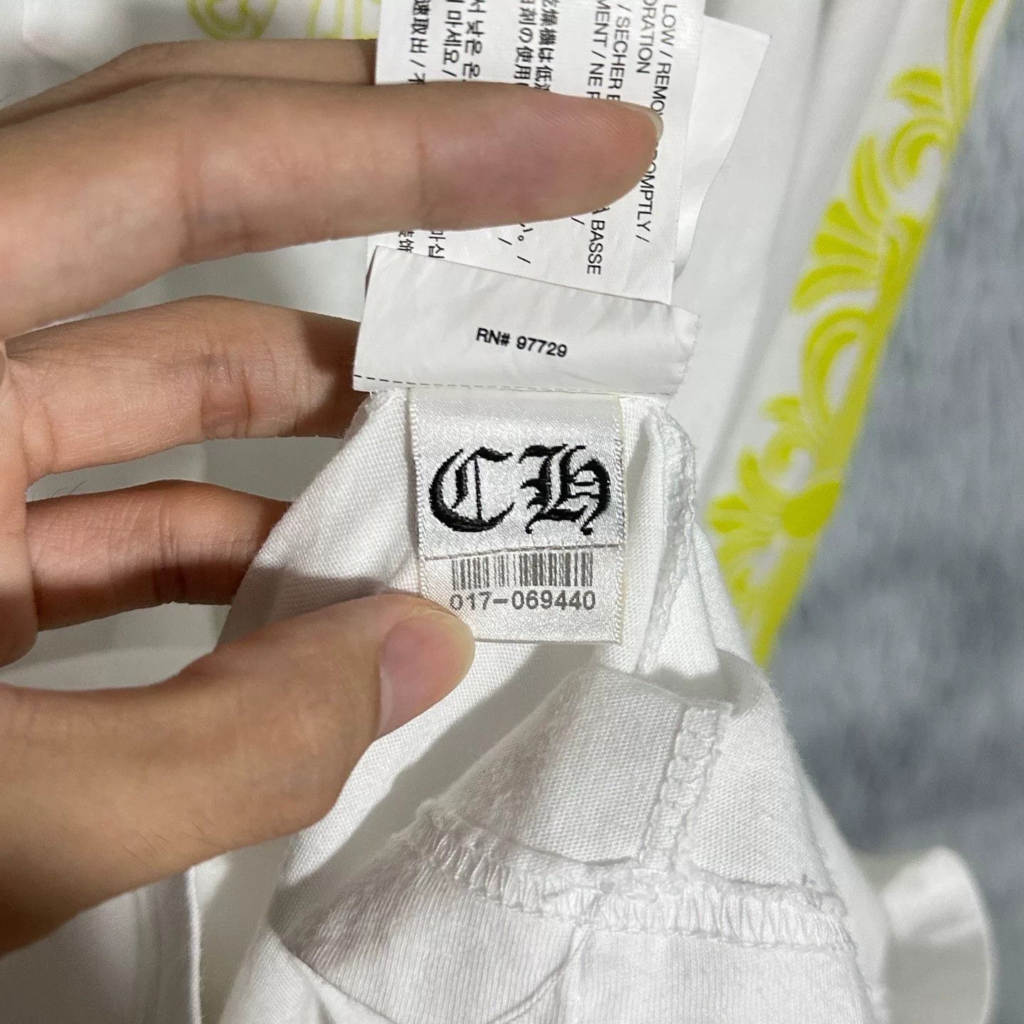 Chrome Hearts Chrome Hearts Yellow Designer Casual Size US S / EU 44-46 / 1 - 6 Thumbnail
