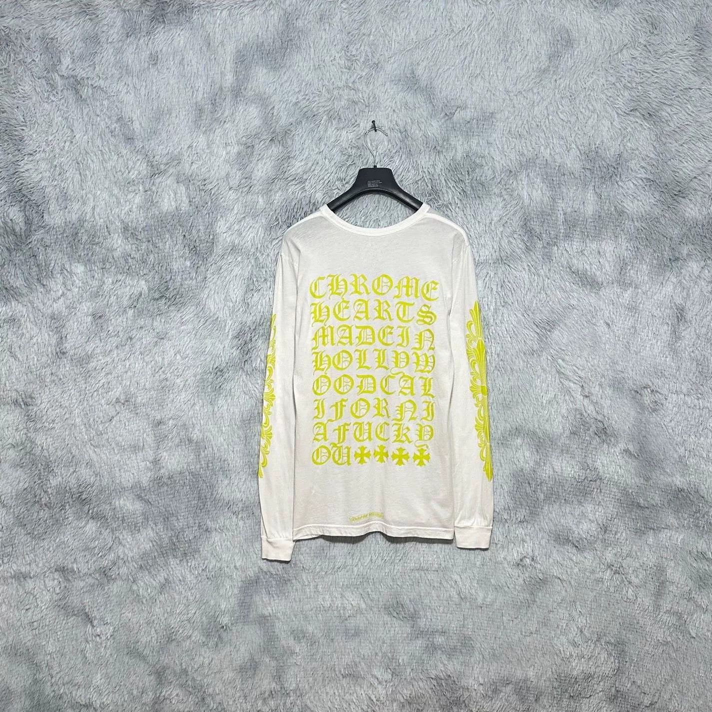 Chrome Hearts Chrome Hearts Yellow Designer Casual Size US S / EU 44-46 / 1 - 2 Thumbnail