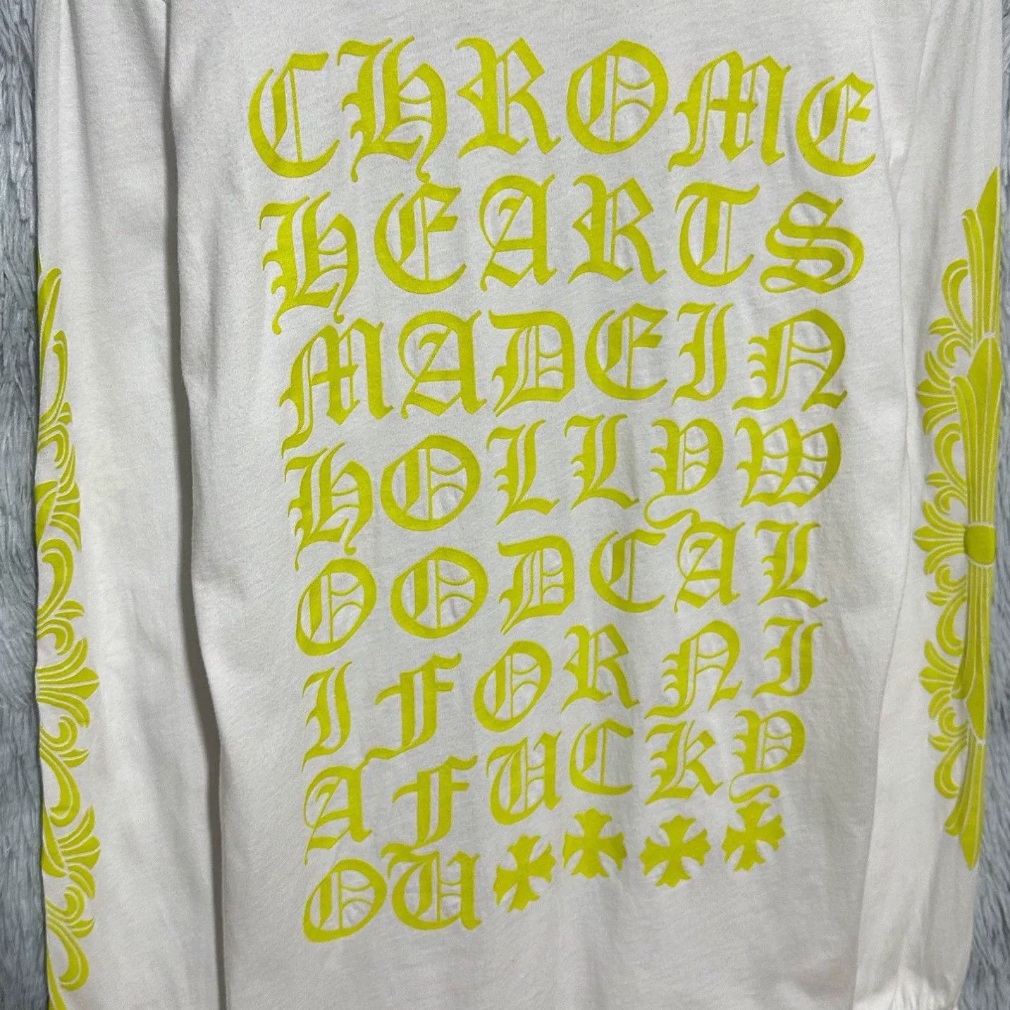 Chrome Hearts Chrome Hearts Yellow Designer Casual Size US S / EU 44-46 / 1 - 7 Thumbnail