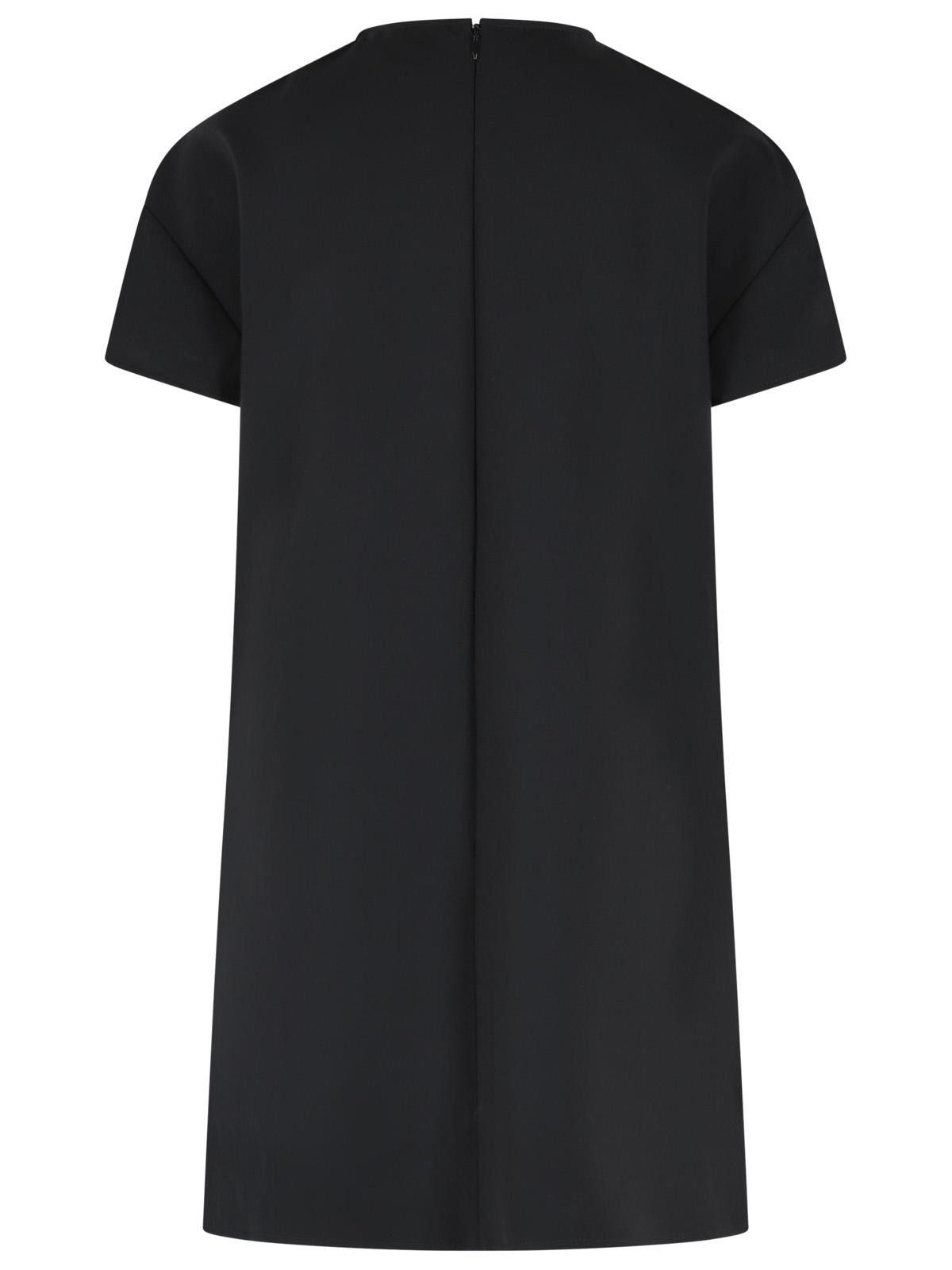 Courreges COURREGES 'Heritage' Black Wool Blend Dress Size M / US 6-8 / IT 42-44 - 3 Thumbnail