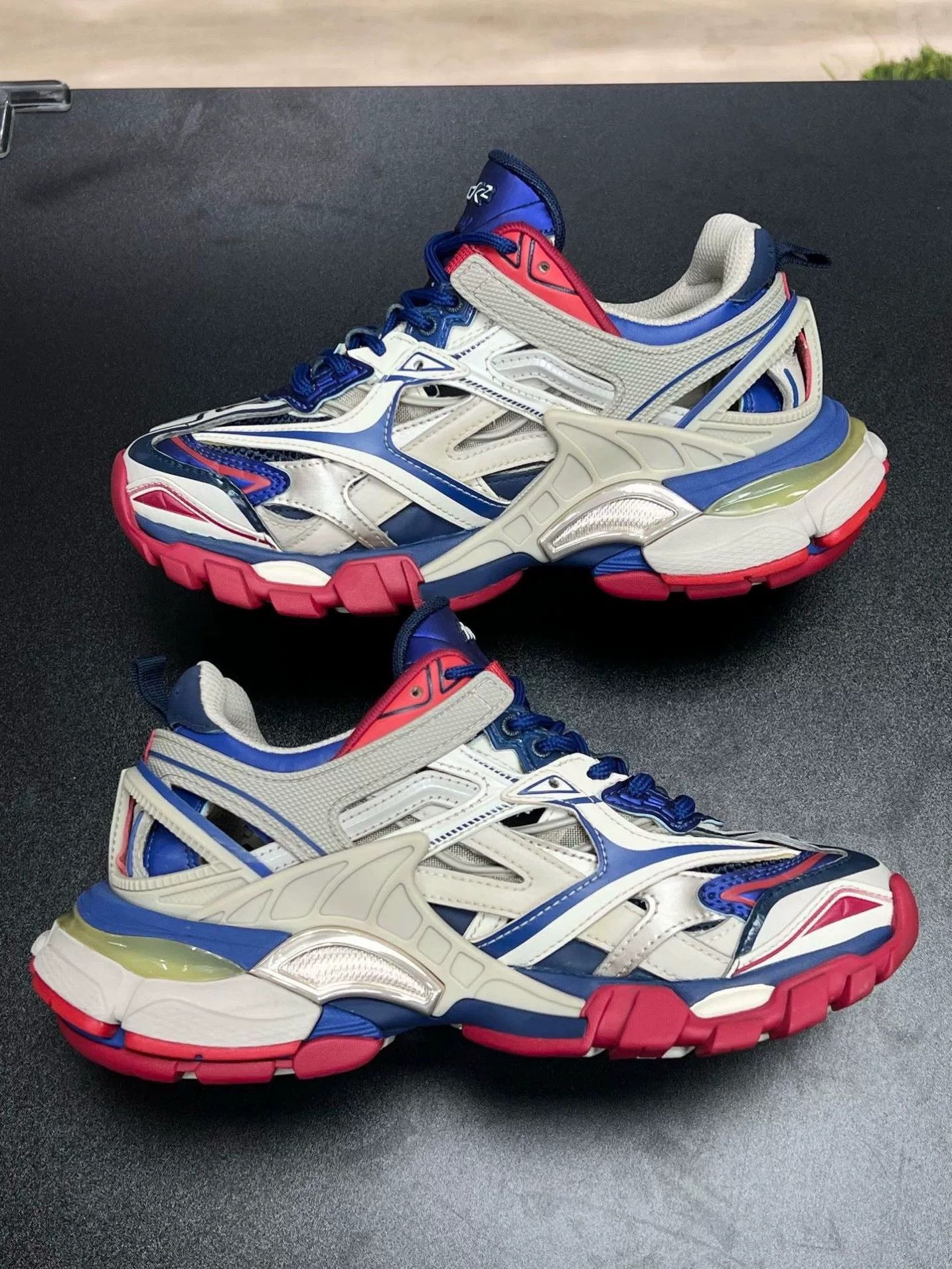 Balenciaga Balenciaga Blue Designer Casual Size US S / EU 44-46 / 1 - 5 Thumbnail