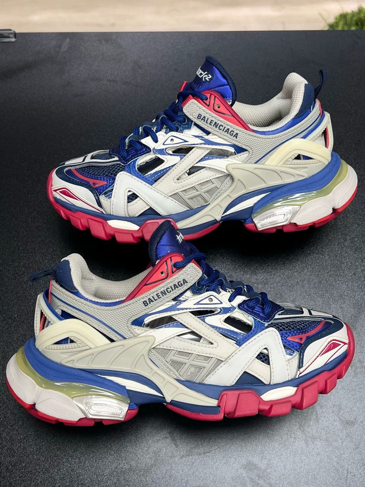 Balenciaga Balenciaga Blue Designer Casual Size US S / EU 44-46 / 1 - 4 Thumbnail