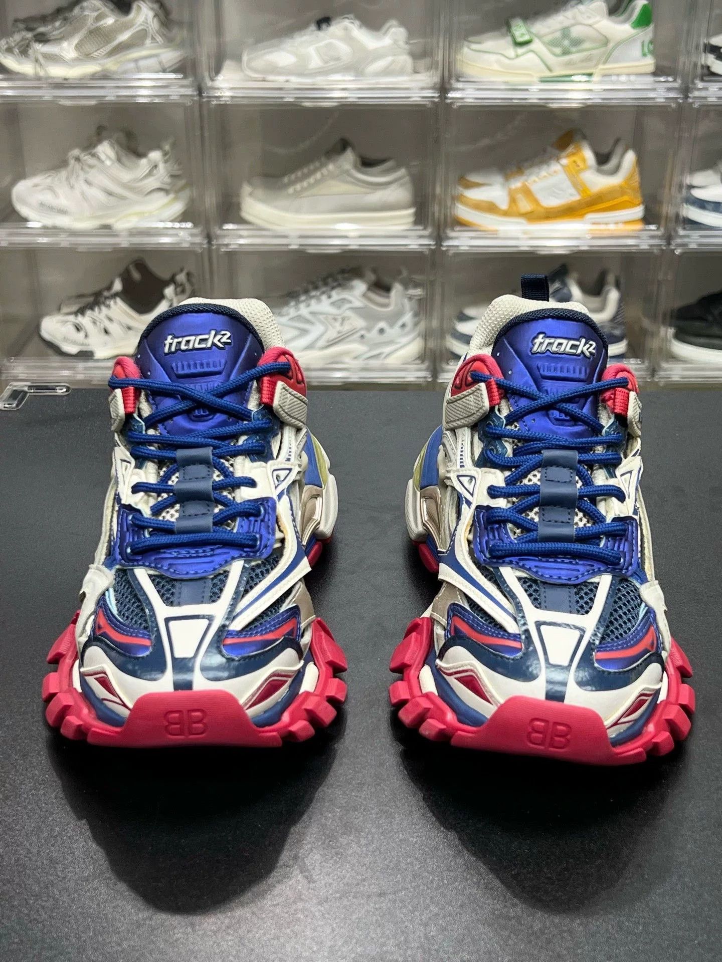 Balenciaga Balenciaga Blue Designer Casual Size US S / EU 44-46 / 1 - 2 Thumbnail