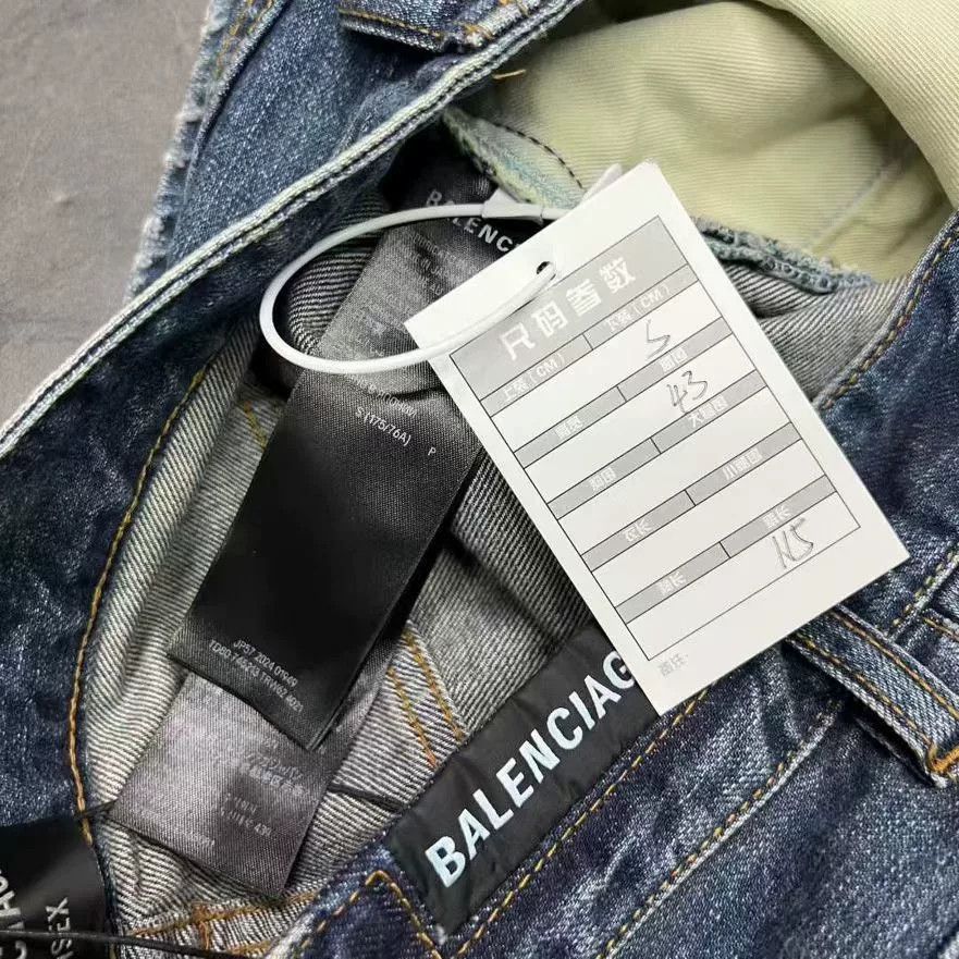 Balenciaga Balenciaga Denim Pants Casual Designer Size US 30 / EU 46 - 7 Thumbnail