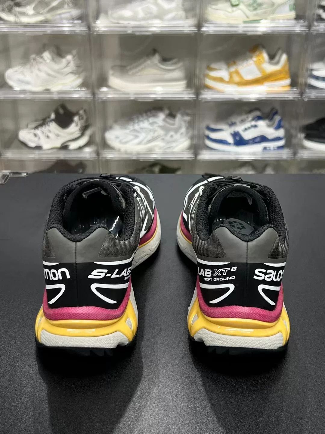 Salomon Salomon Gray Running Shoes Low Top Size US 10 / EU 43 - 7 Thumbnail