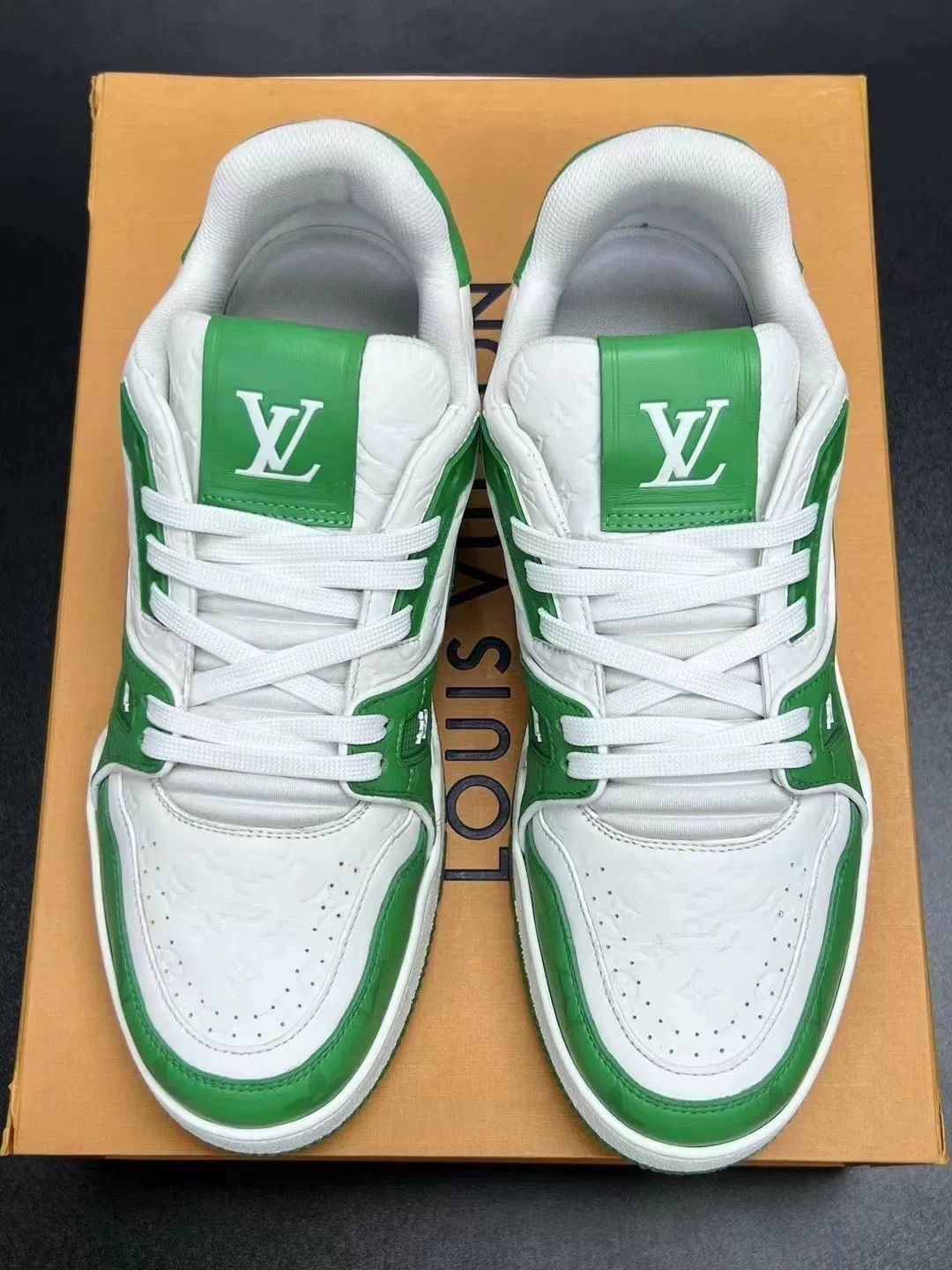 Louis Vuitton Louis Vuitton Green Designer Casual Size US S / EU 44-46 / 1 - 3 Thumbnail
