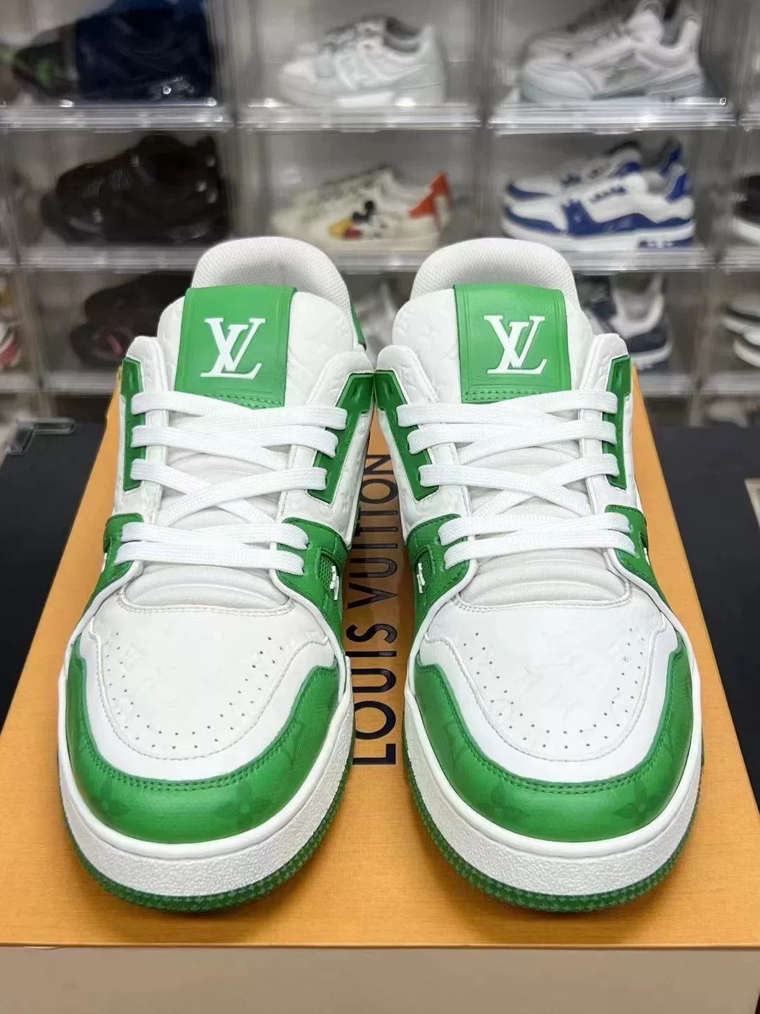 Louis Vuitton Louis Vuitton Green Designer Casual Size US S / EU 44-46 / 1 - 2 Thumbnail
