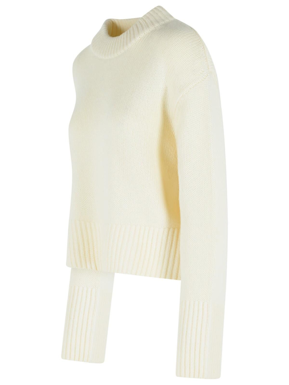 Lisa Yang LISA YANG 'Sony' Cream Cashmere Sweater Size S / US 4 / IT 40 - 2 Thumbnail