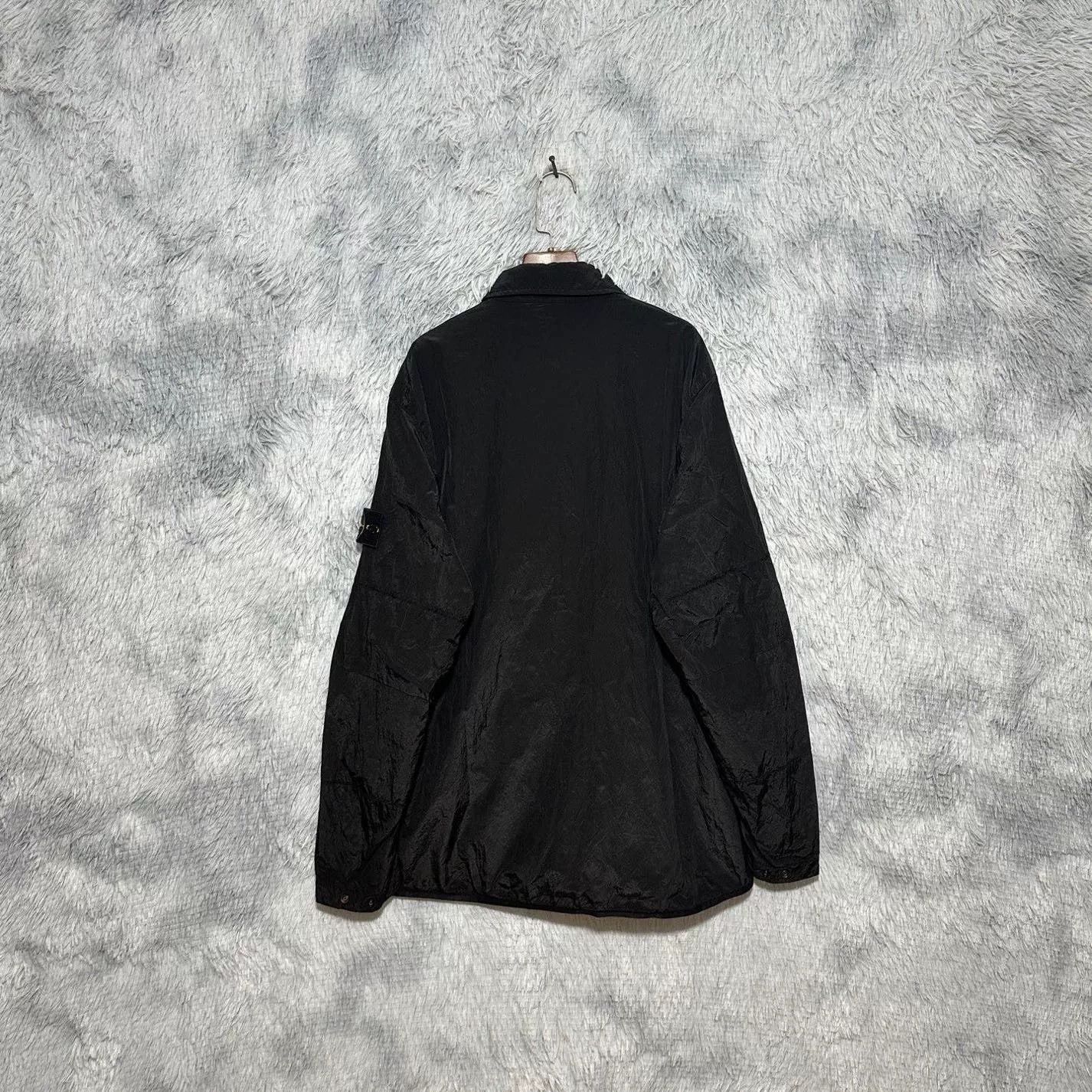 Stone Island Stone Island Black Jacket Outerwear Size US XL / EU 56 / 4 - 2 Thumbnail