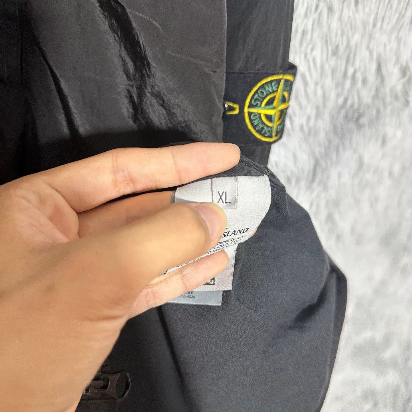 Stone Island Stone Island Black Jacket Outerwear Size US XL / EU 56 / 4 - 5 Thumbnail