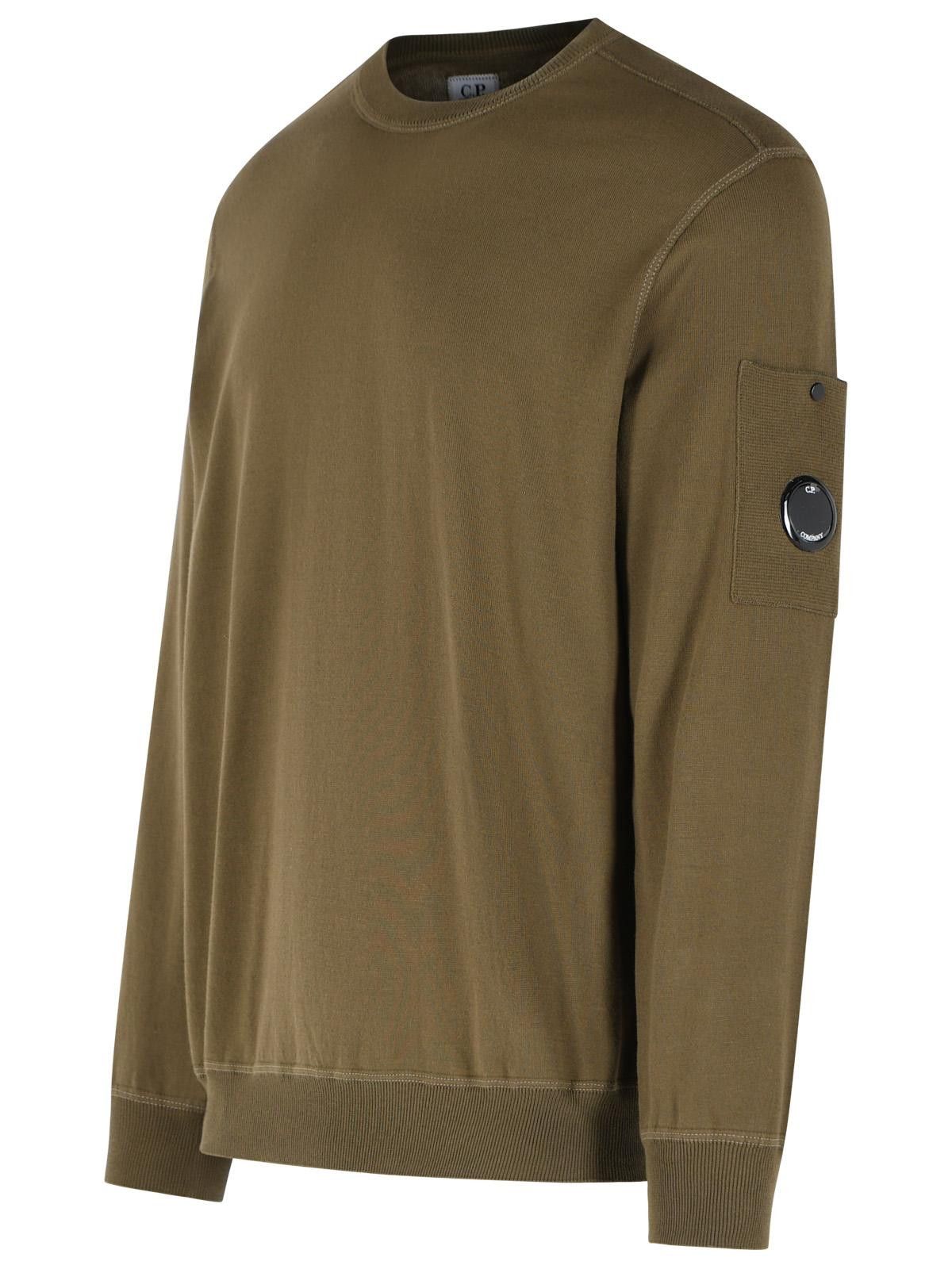 C.P. Company C.P. COMPANY Green Cotton Sweater Size US XL / EU 56 / 4 - 2 Thumbnail