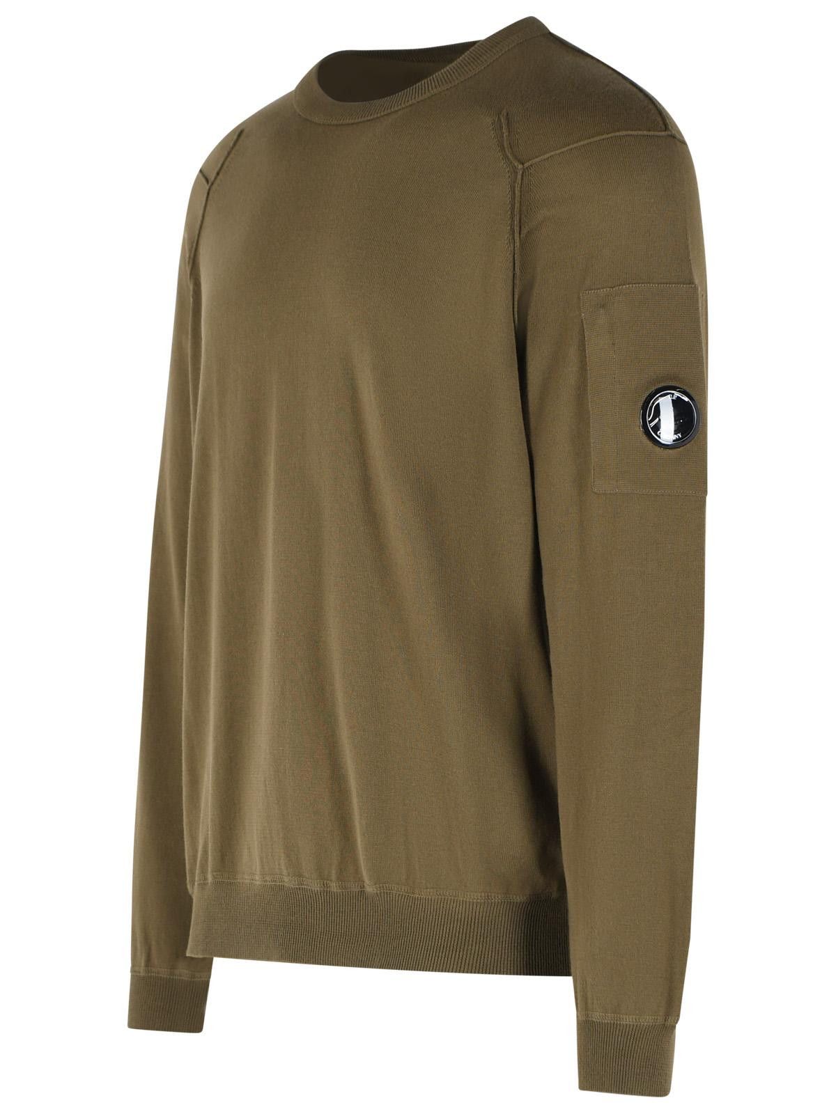 C.P. Company C.P. COMPANY Green Cotton Sweater Size US L / EU 52-54 / 3 - 2 Thumbnail