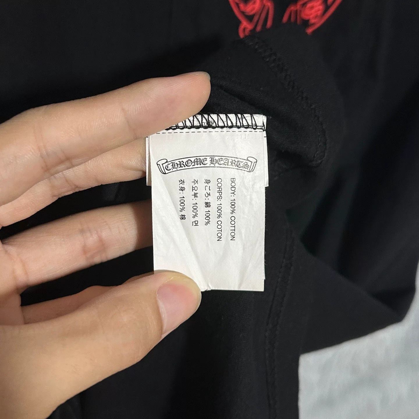 Chrome Hearts Chrome Hearts Red T-Shirt Casual Size US S / EU 44-46 / 1 - 7 Thumbnail