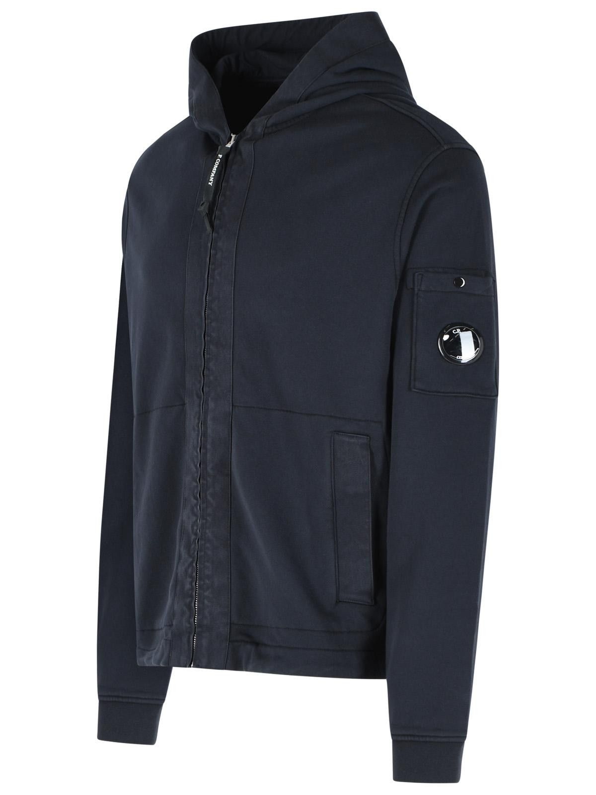 C.P. Company C.P. COMPANY Blue Cotton Sweatshirt Size US M / EU 48-50 / 2 - 2 Thumbnail