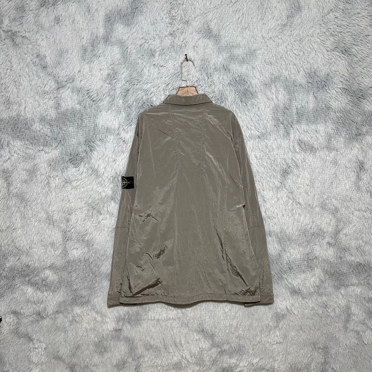 Stone Island Stone Island Silver Jacket Outerwear Size US XXL / EU 58 / 5 - 2 Thumbnail