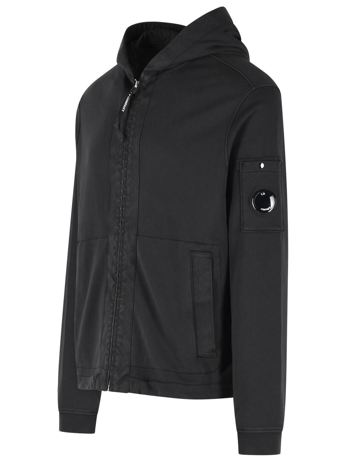 C.P. Company C.P. COMPANY Black Cotton Sweatshirt Size US XXL / EU 58 / 5 - 2 Thumbnail