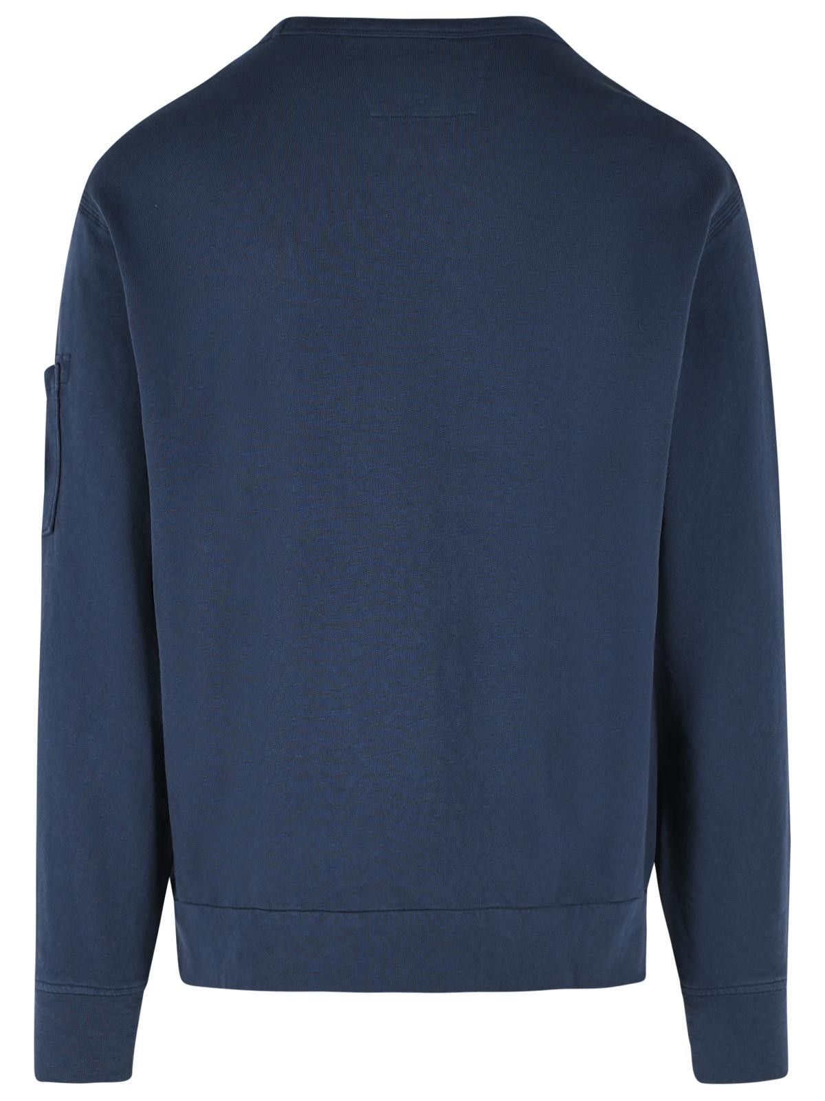 C.P. Company C.P. COMPANY Blue Cotton Sweatshirt Size US XL / EU 56 / 4 - 3 Thumbnail