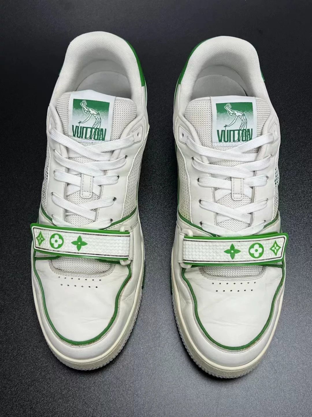 Louis Vuitton Louis Vuitton Green Velcro Designer Size US S / EU 44-46 / 1 - 3 Thumbnail
