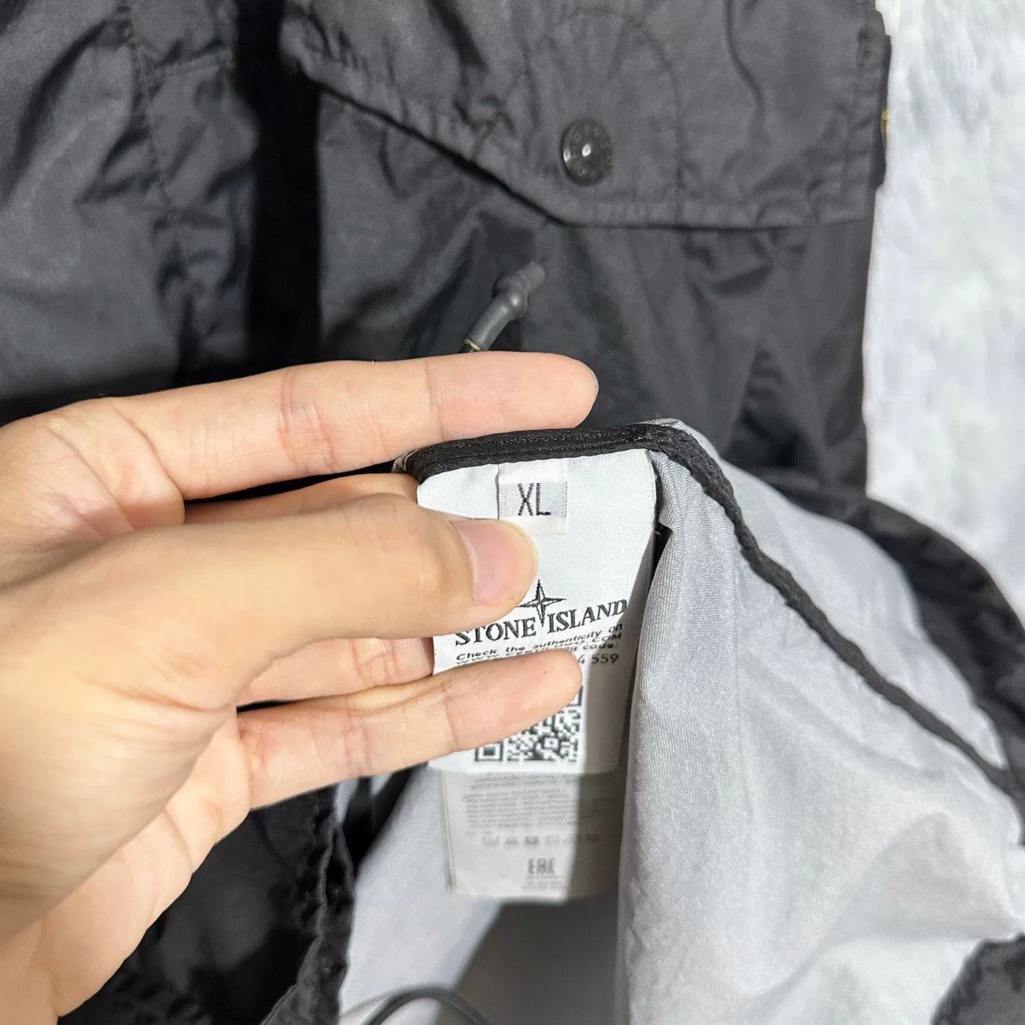 Stone Island Stone Island Black Jacket Outerwear Size US XL / EU 56 / 4 - 7 Thumbnail