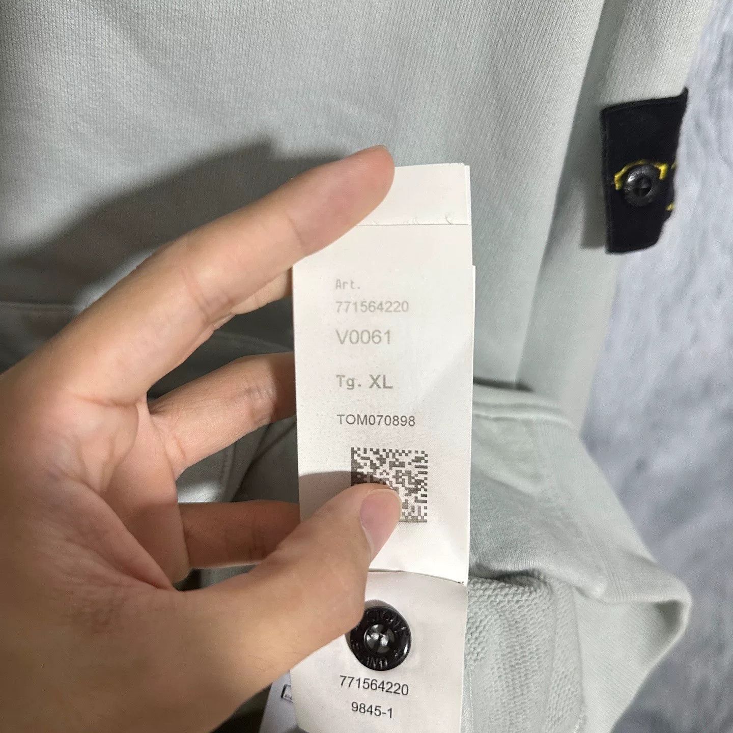 Stone Island Stone Island Gray Sweatshirt Pullover Size US XL / EU 56 / 4 - 7 Thumbnail