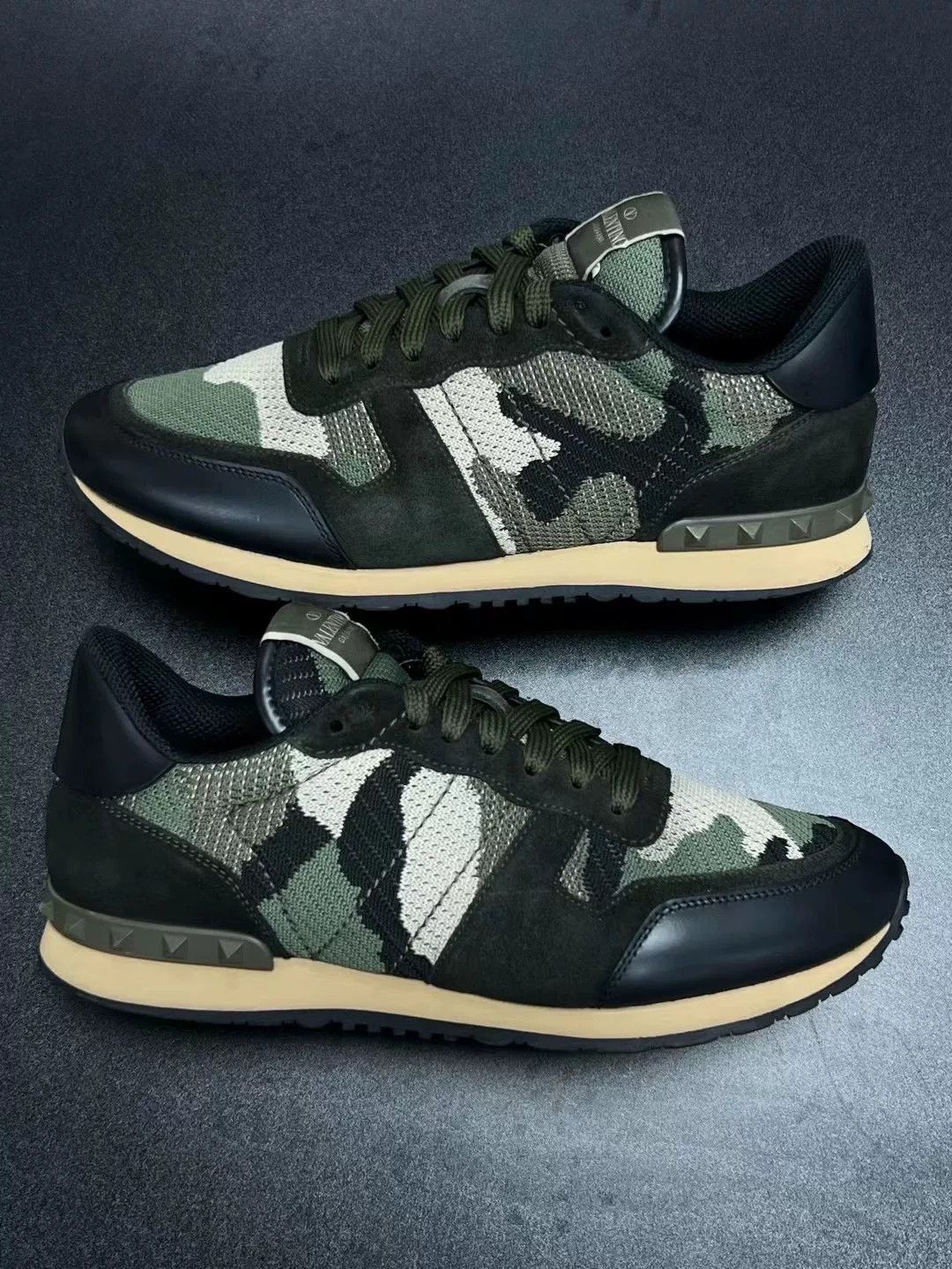 Valentino Valentino Camo Sneakers Low Top Size US 10 / EU 43 - 5 Thumbnail