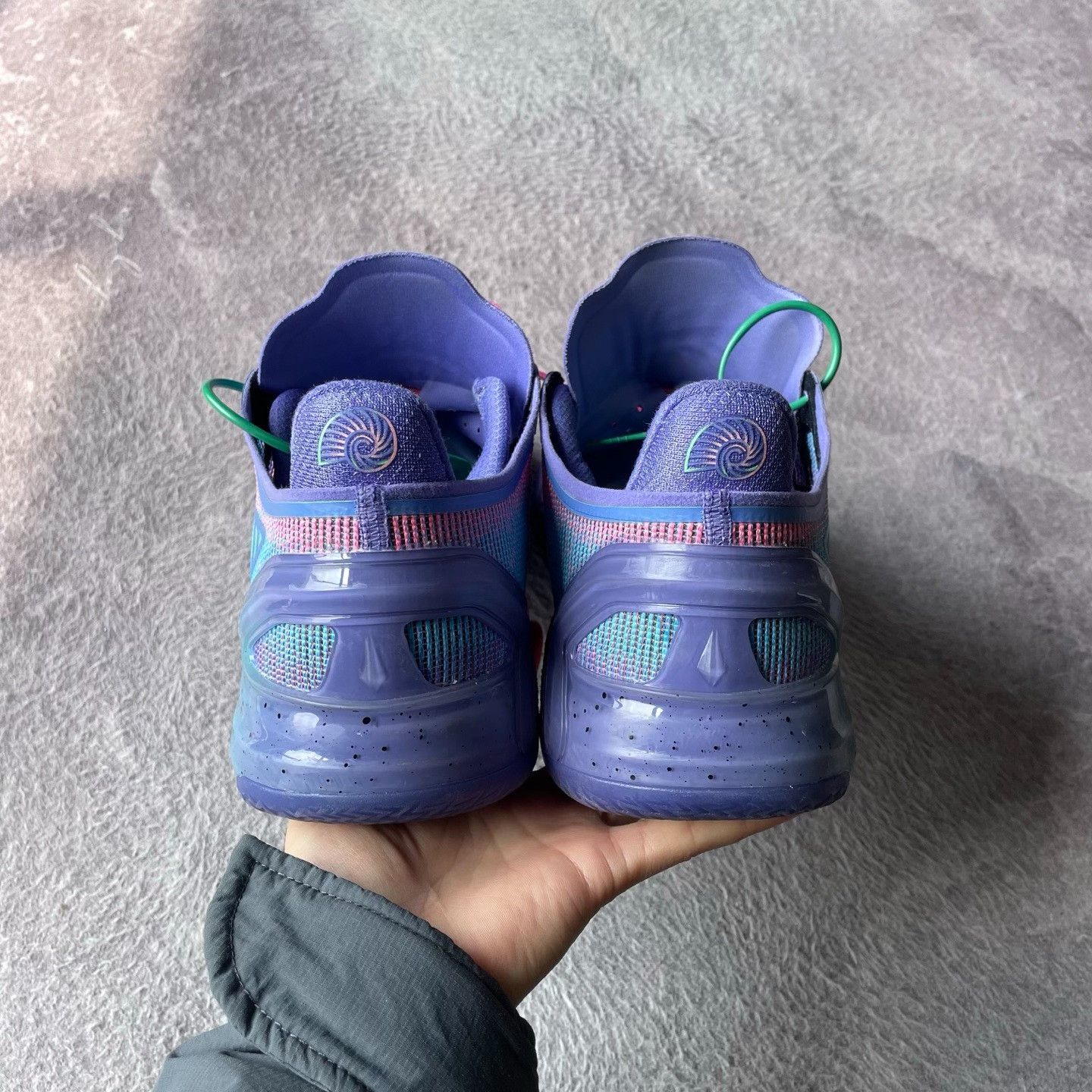 Li-Ning Li-Ning Purple Lowtop Sneakers 46 Men Size US 12 / EU 45 - 3 Thumbnail