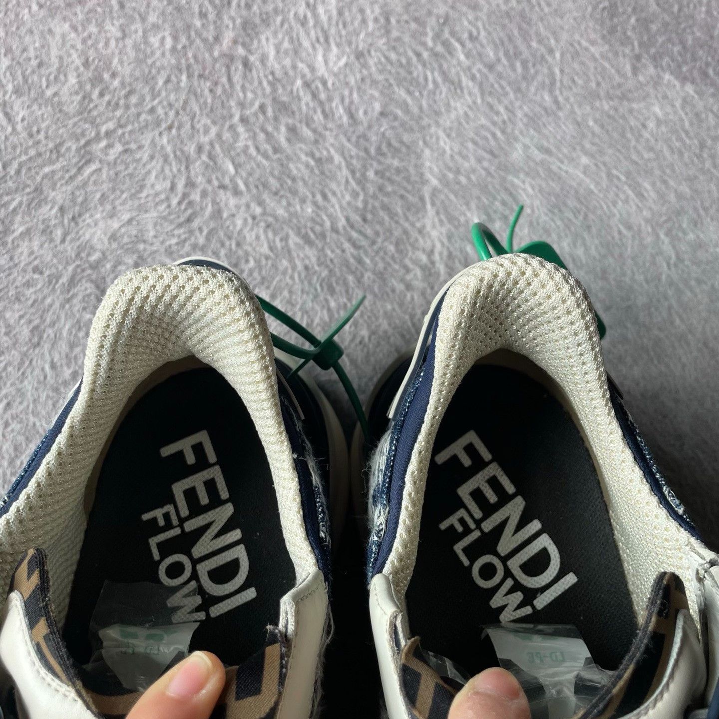 Fendi Fendi Blue Lowtop Sneakers 43 Men Size US 10 / EU 43 - 8 Thumbnail