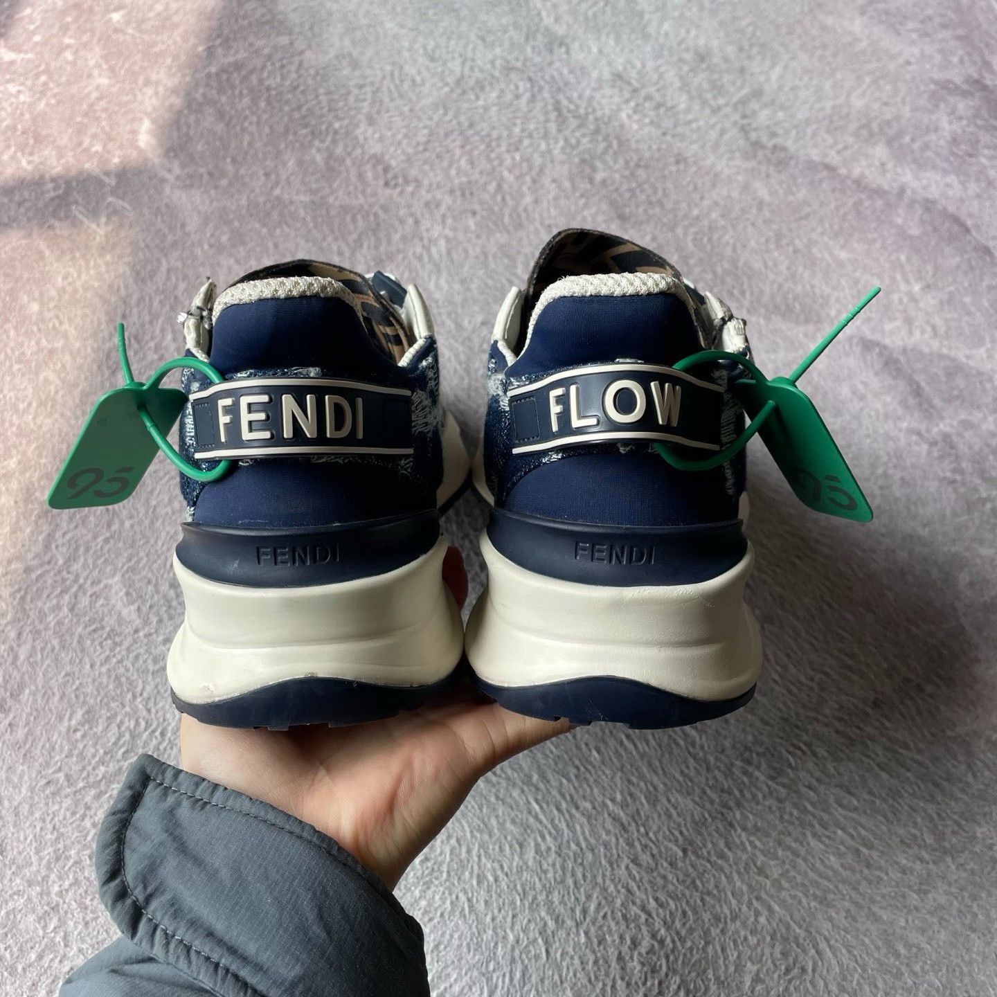 Fendi Fendi Blue Lowtop Sneakers 43 Men Size US 10 / EU 43 - 3 Thumbnail