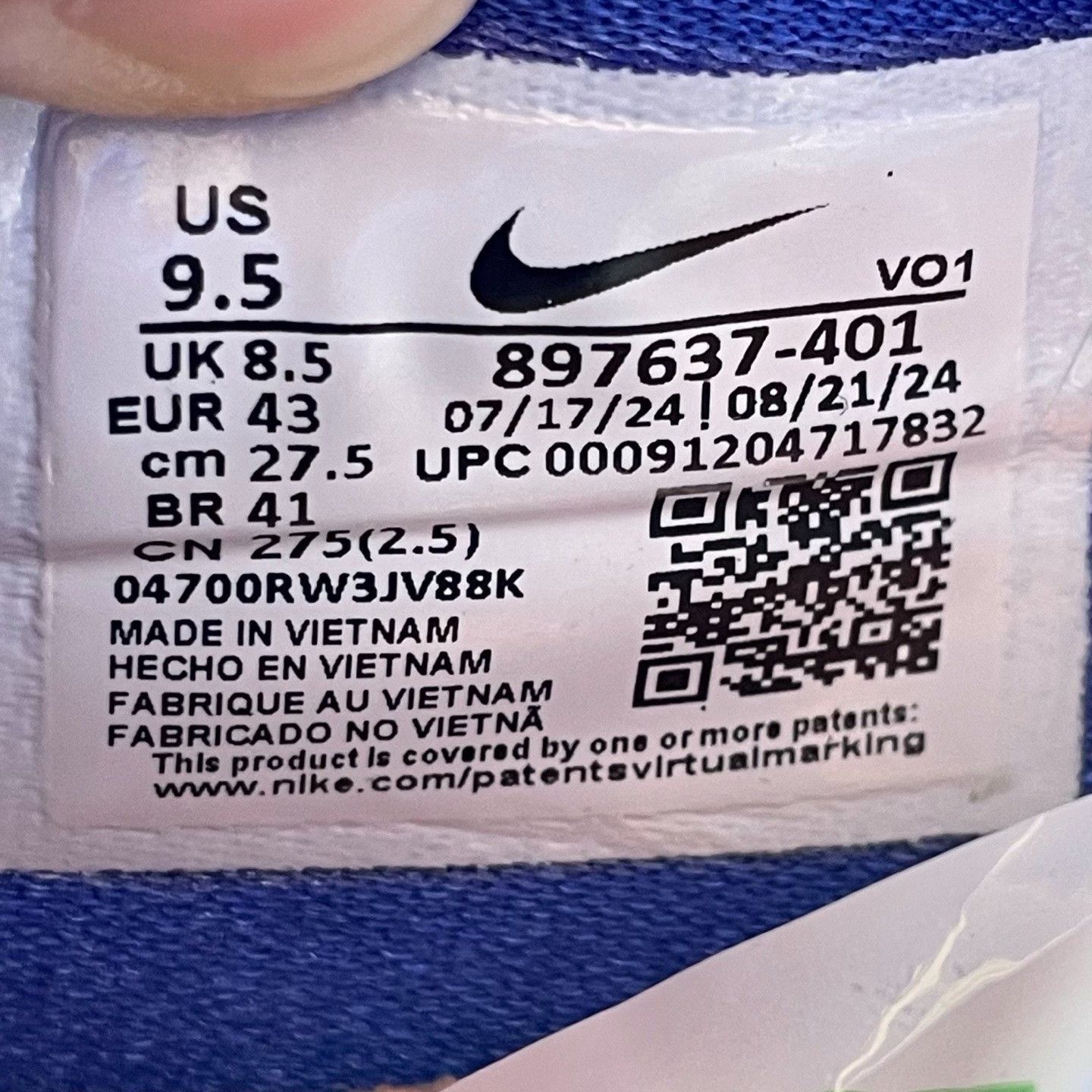 Nike Nike Orange Lowtop Sneakers 43 Men Size US 10 / EU 43 - 5 Thumbnail