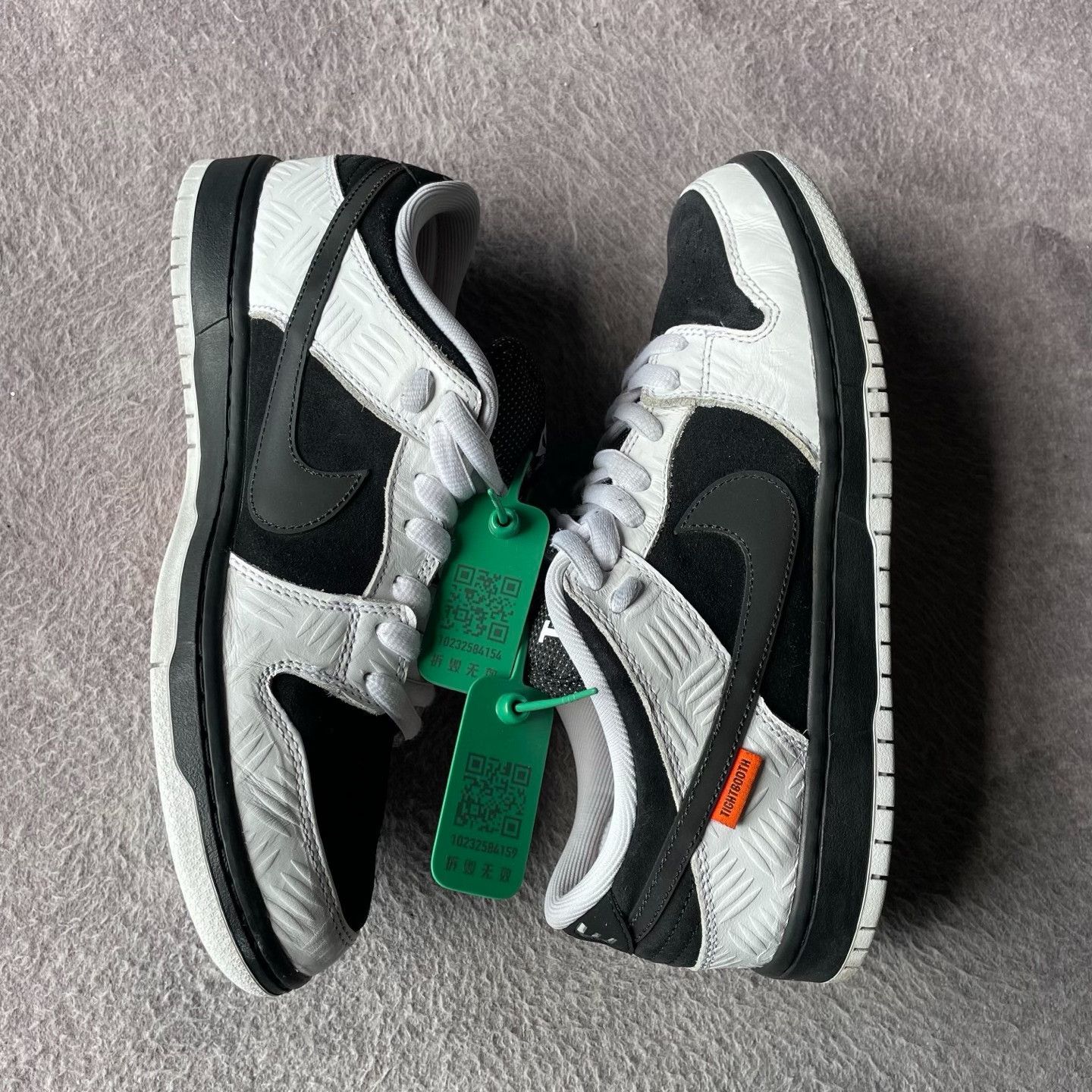 Nike Nike DUNK Collab Black Lowtop Sneakers 43 Men Size US 10 / EU 43 - 7 Thumbnail